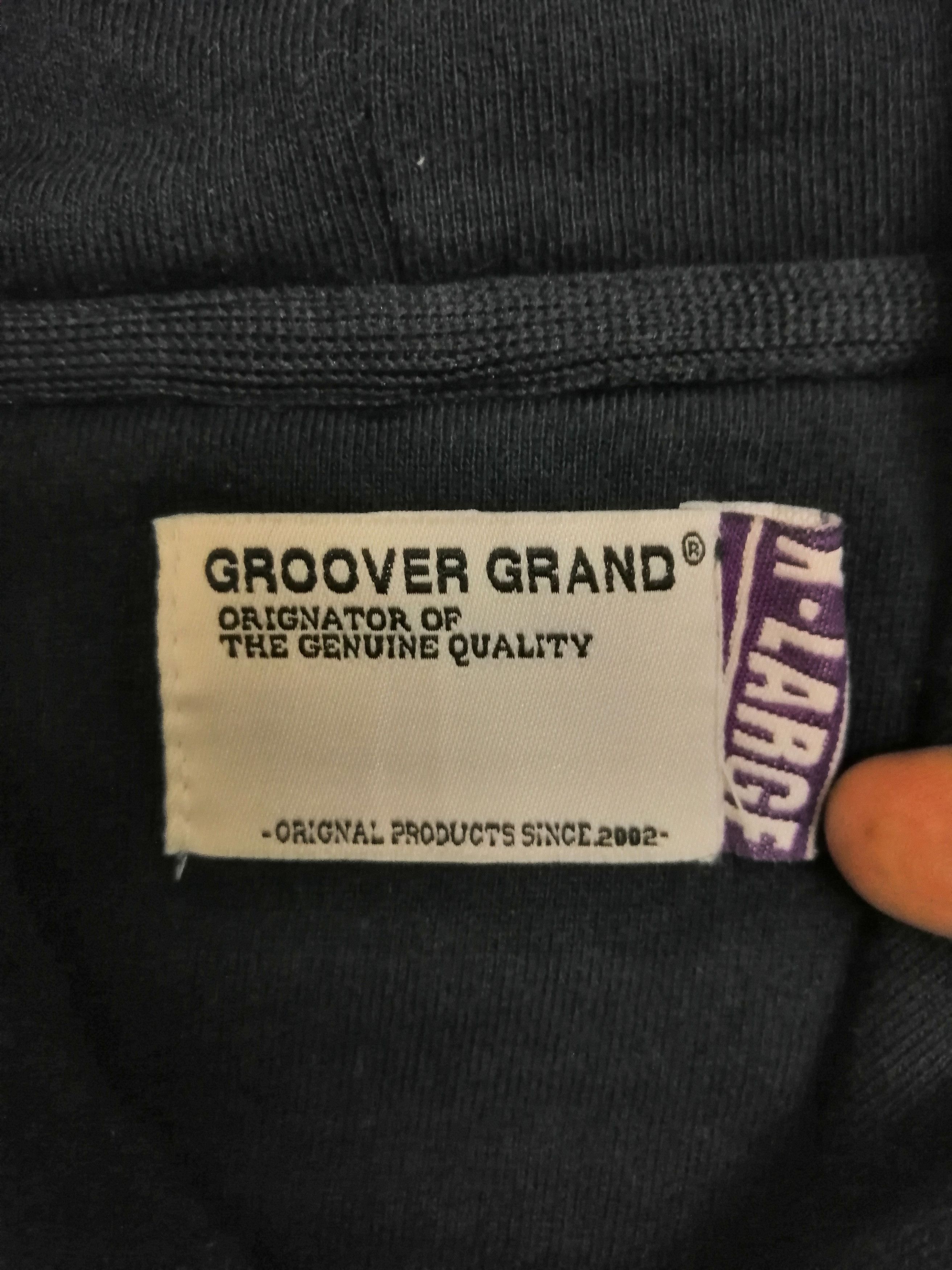 Japanese Brand GROOVER RARE CAMOUFLAGE VARSITY JACKET HOODIE Size US XL / EU 56 / 4 - 18 Thumbnail
