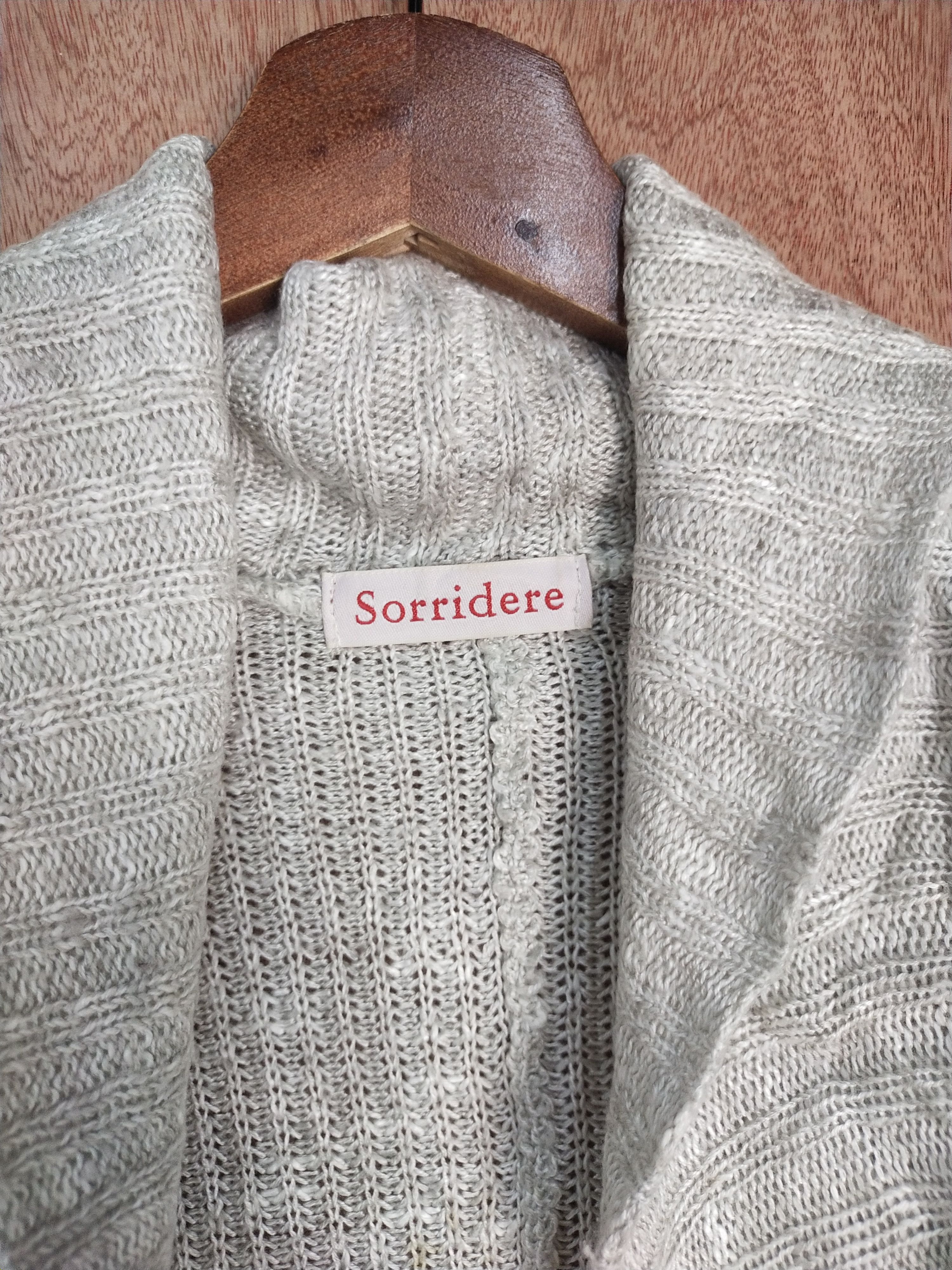 Homespun Knitwear Sorridere gray cardigan knitwear #H272 Size US L / EU 52-54 / 3 - 7 Thumbnail