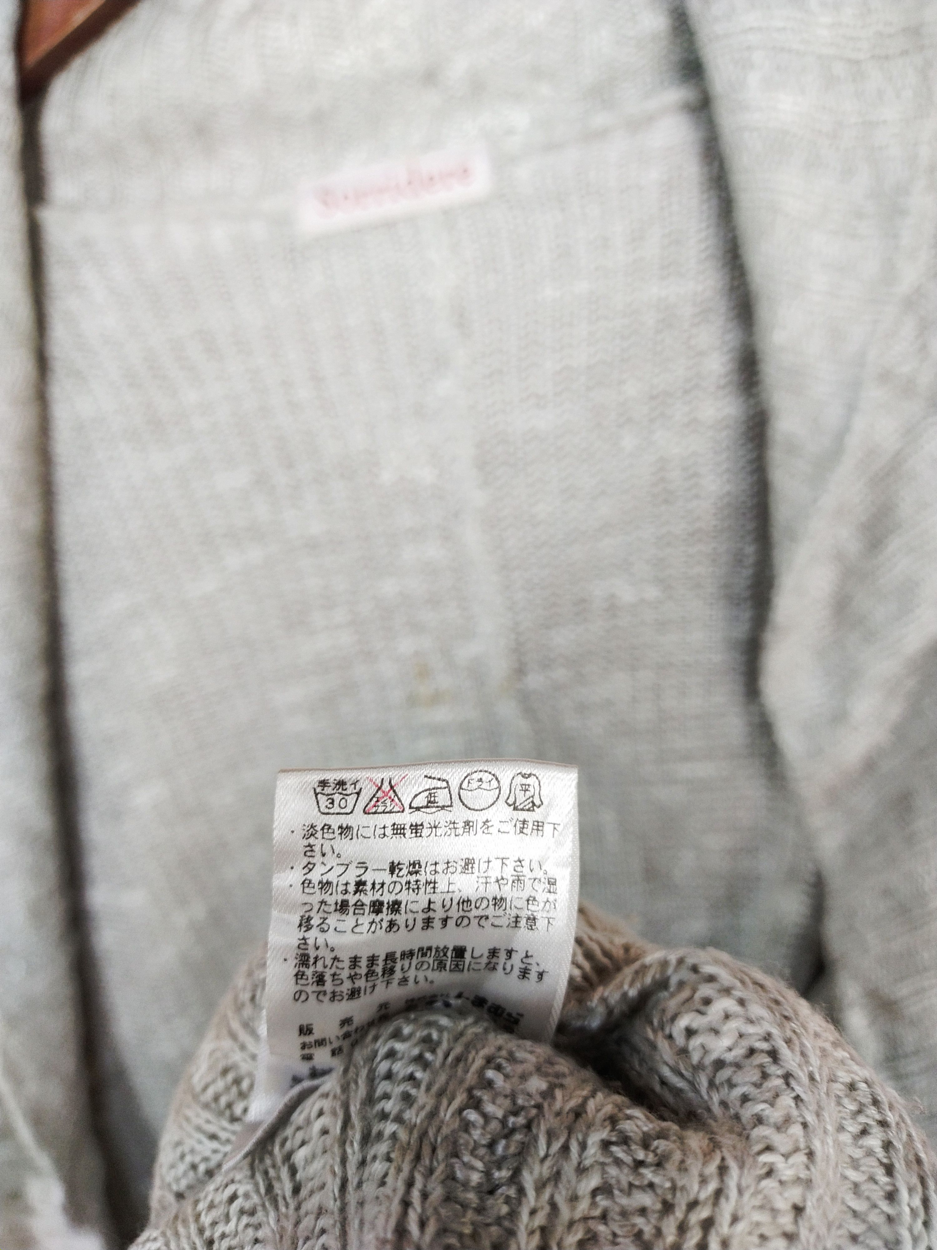 Homespun Knitwear Sorridere gray cardigan knitwear #H272 Size US L / EU 52-54 / 3 - 8 Thumbnail