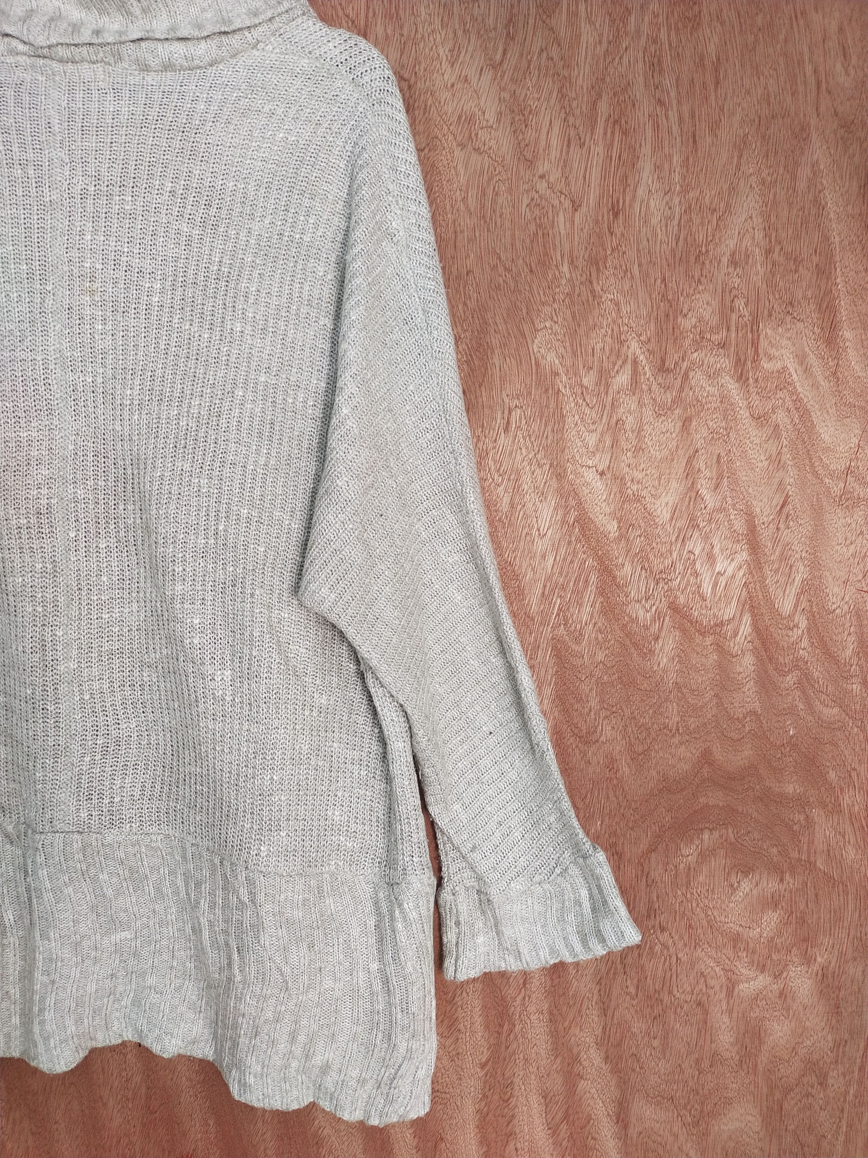 Homespun Knitwear Sorridere gray cardigan knitwear #H272 Size US L / EU 52-54 / 3 - 10 Thumbnail
