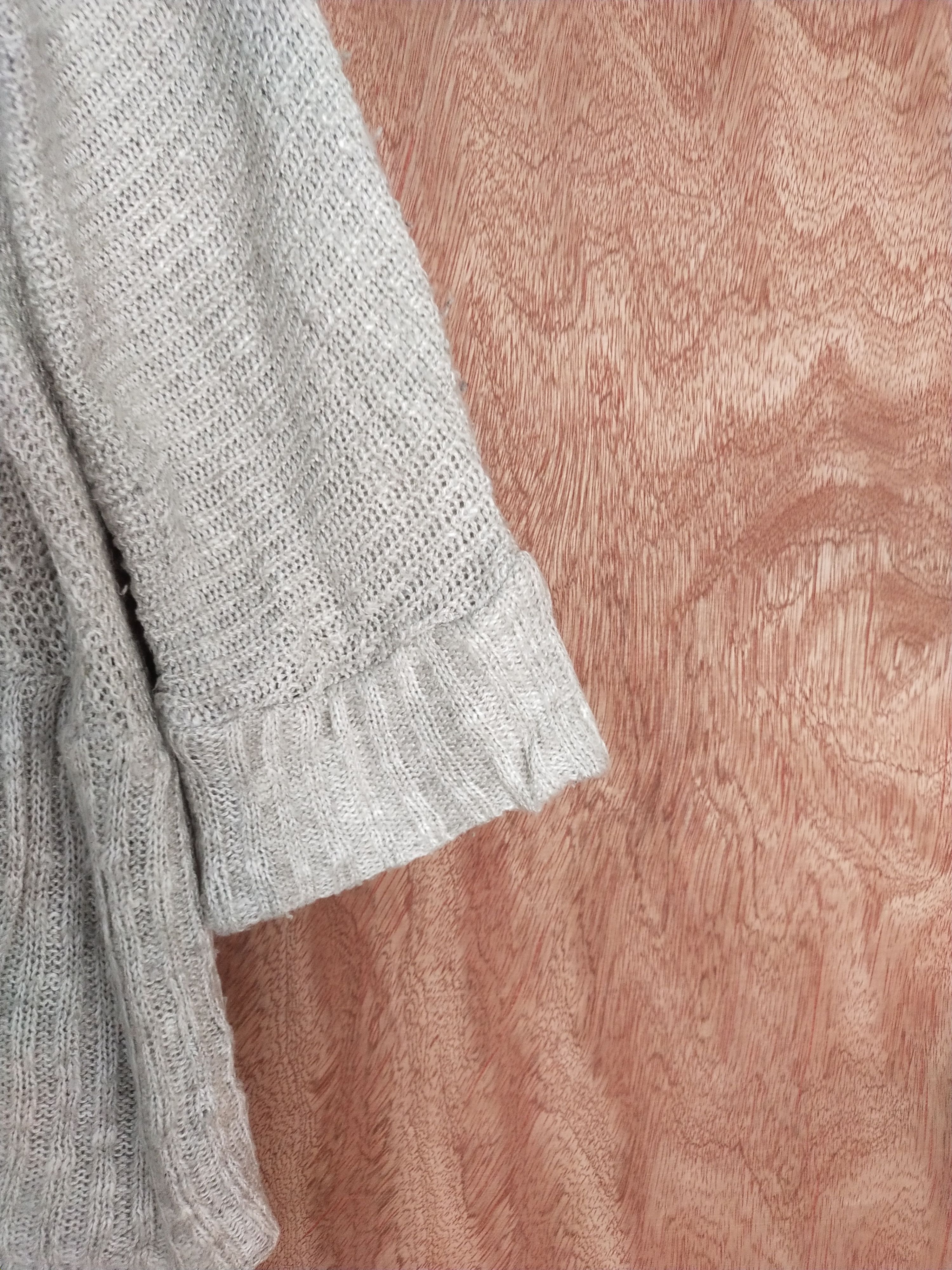 Homespun Knitwear Sorridere gray cardigan knitwear #H272 Size US L / EU 52-54 / 3 - 4 Thumbnail