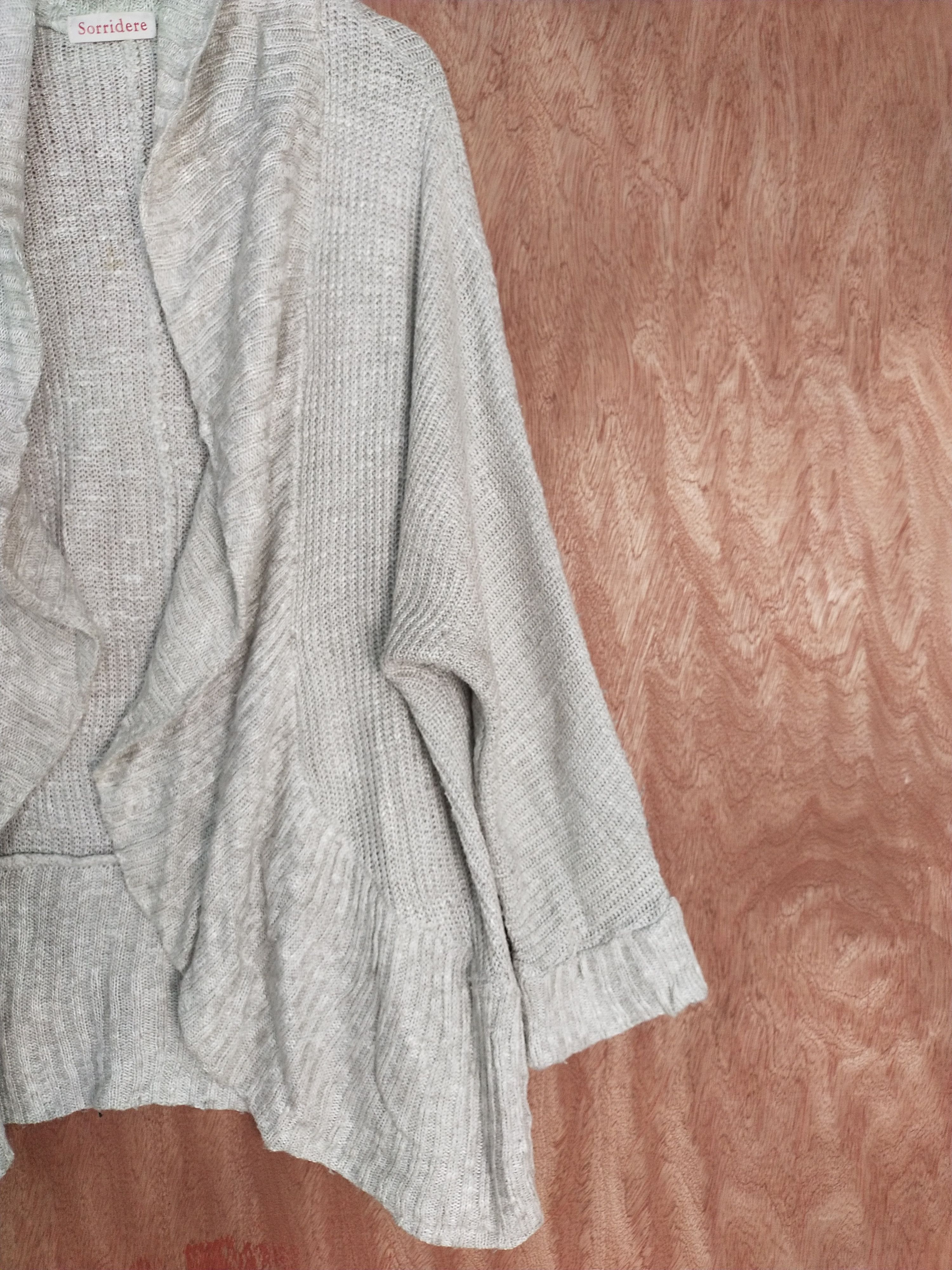 Homespun Knitwear Sorridere gray cardigan knitwear #H272 Size US L / EU 52-54 / 3 - 3 Thumbnail