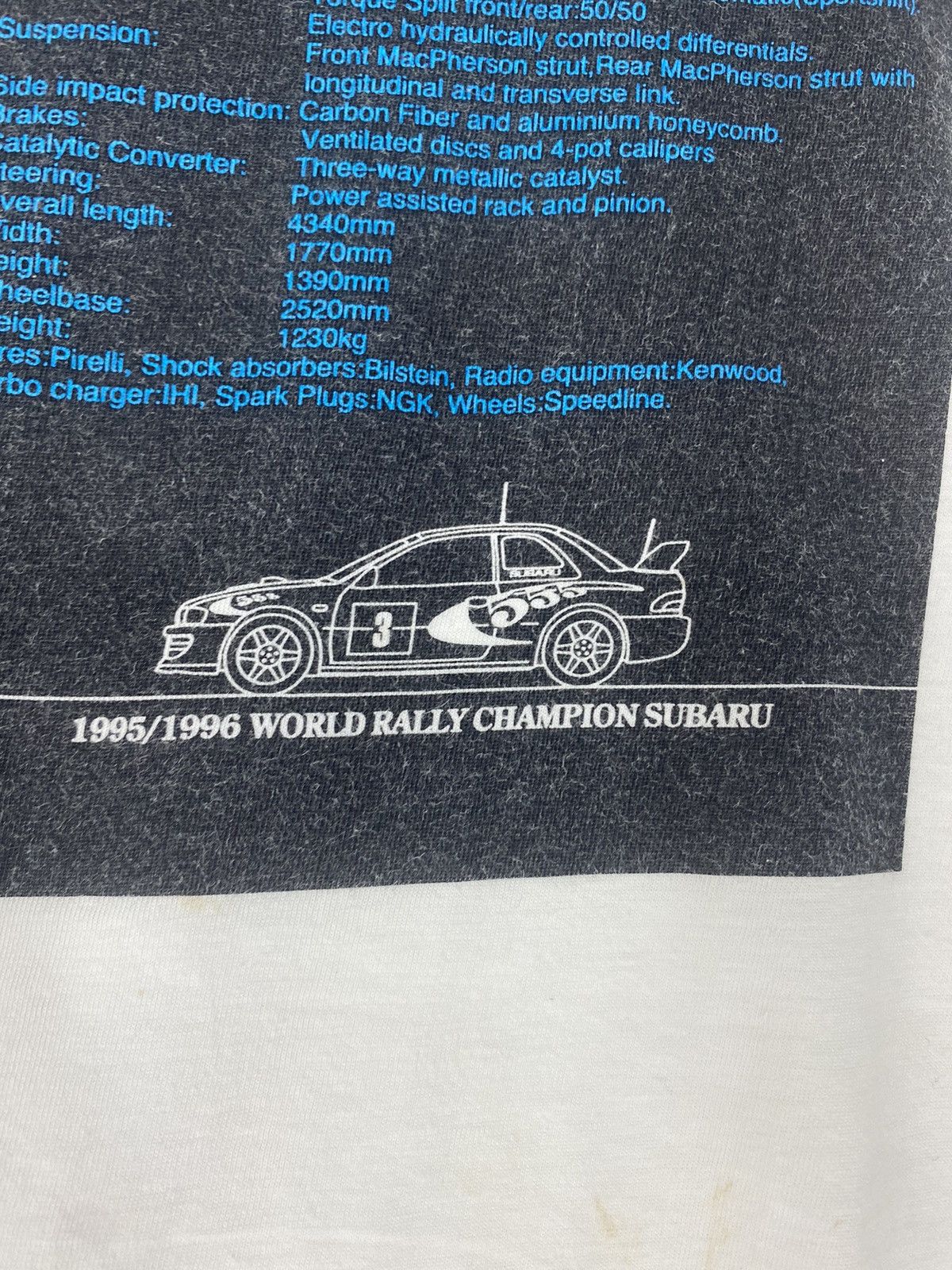 Vintage Vintage rally Subaru Impreza Size US M / EU 48-50 / 2 - 4 Thumbnail