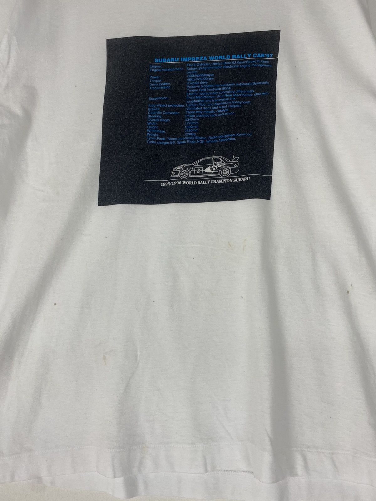 Vintage Vintage rally Subaru Impreza Size US M / EU 48-50 / 2 - 6 Thumbnail