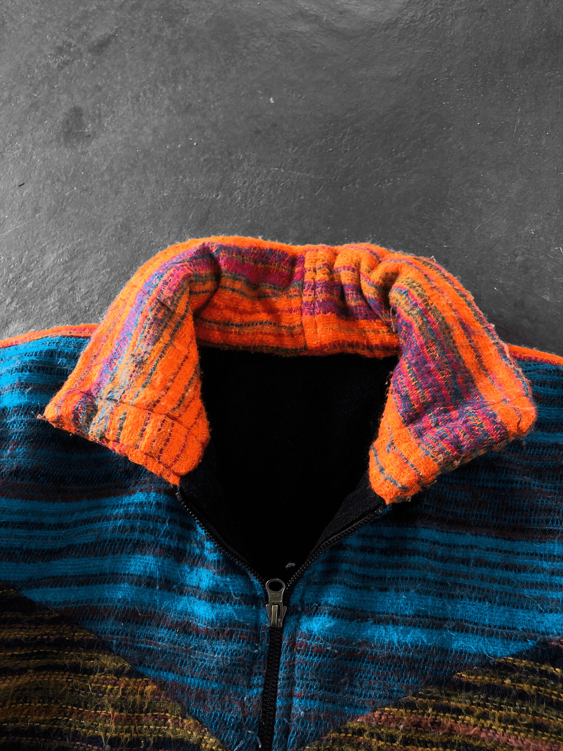 Native × Vintage RARE🔥VINTAGE NATIVE WOOL BLEND KNIT PATCHBLOCKS JACKET Size US S / EU 44-46 / 1 - 4 Thumbnail