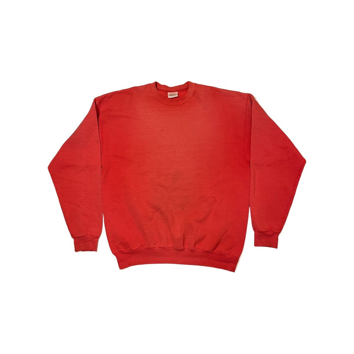 Hanes 90s Hanes Sweatshirt Red Faded Size US XL / EU 56 / 4 - 1 Thumbnail