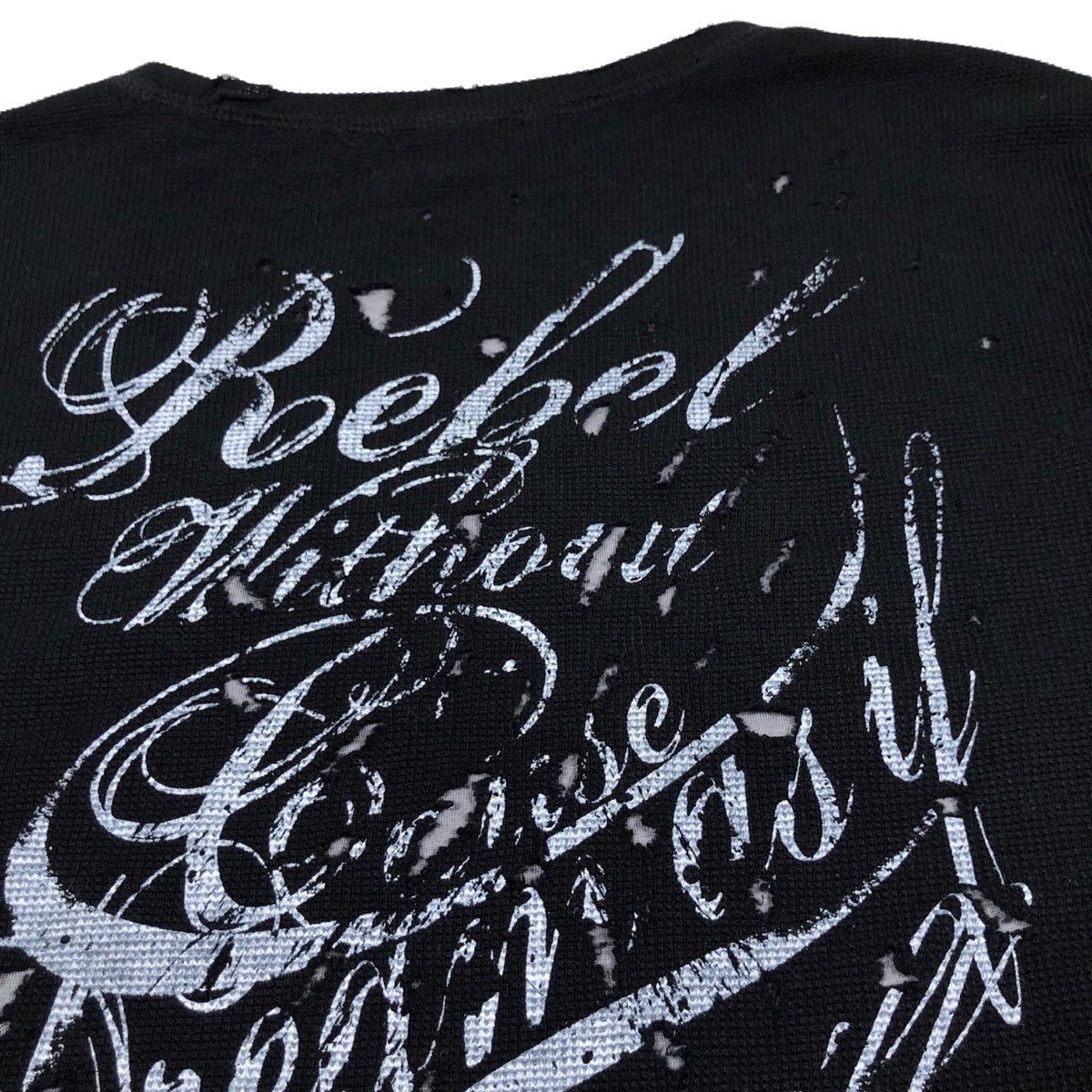 5351 POUR LES HOMMES 5351 Pour Les Hommes Distressed Rebel Tee Size US M / EU 48-50 / 2 - 5 Thumbnail