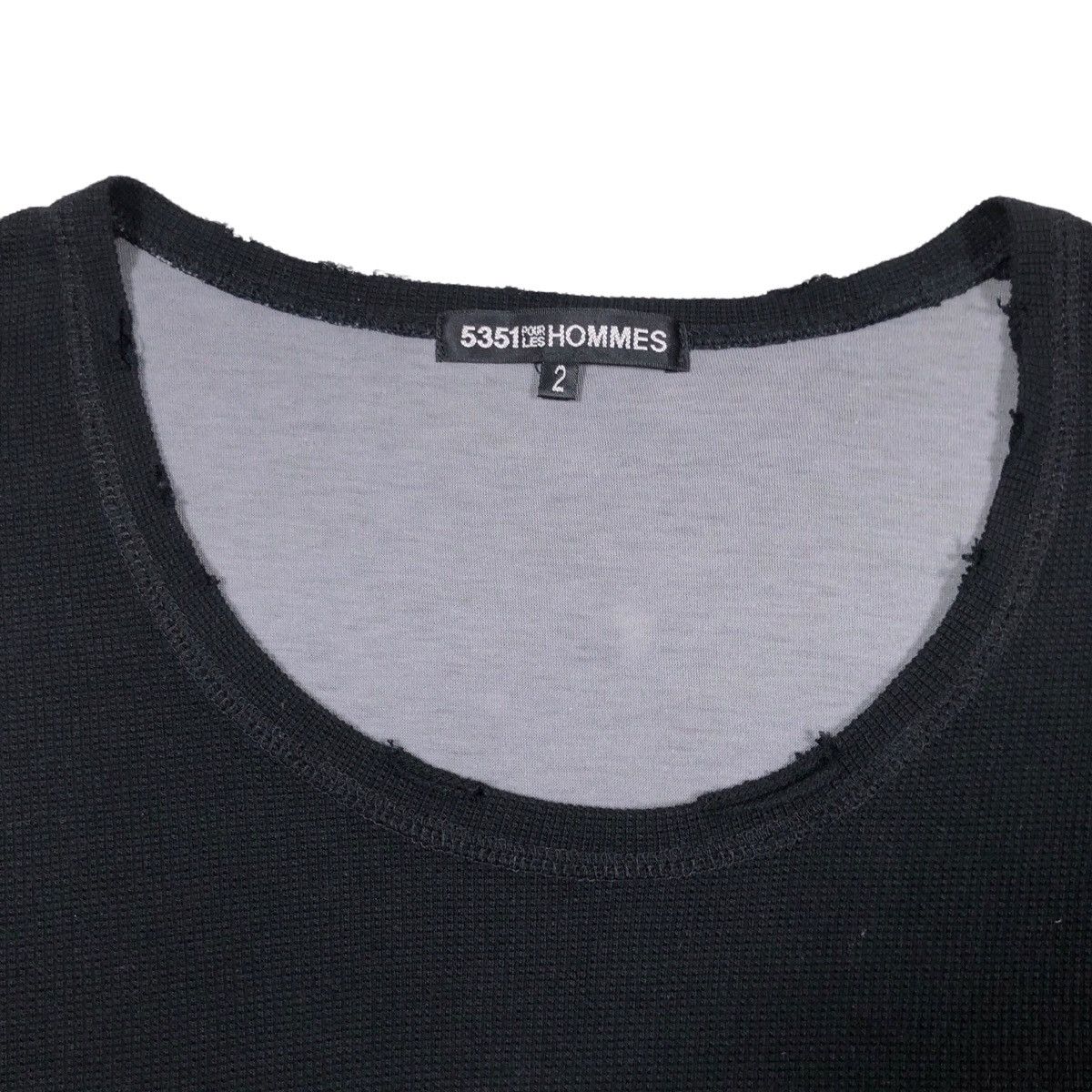 5351 POUR LES HOMMES 5351 Pour Les Hommes Distressed Rebel Tee Size US M / EU 48-50 / 2 - 14 Thumbnail