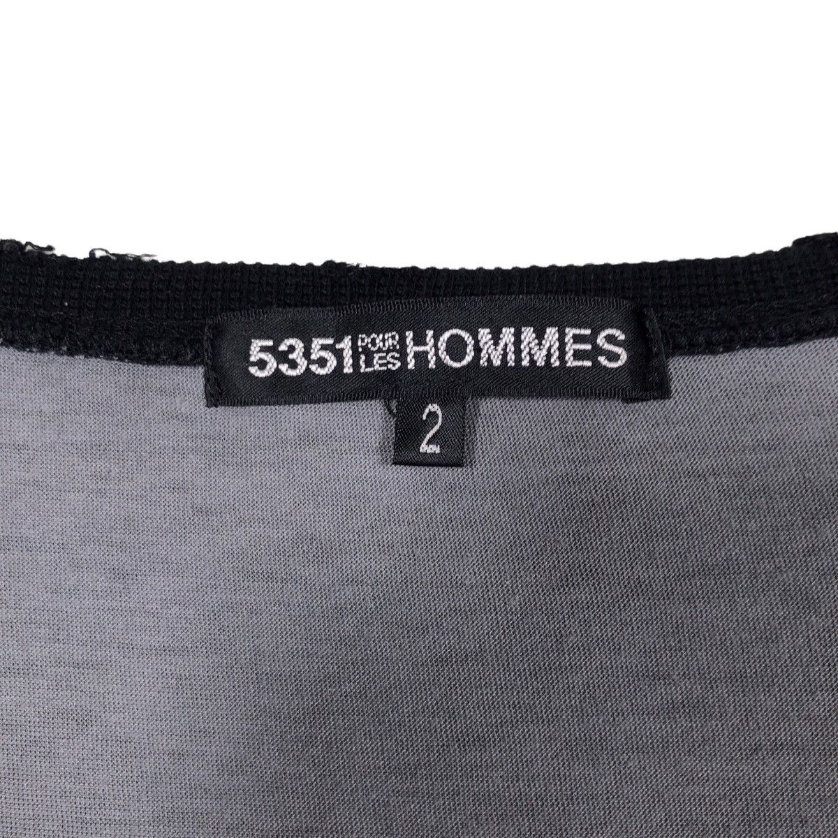 5351 POUR LES HOMMES 5351 Pour Les Hommes Distressed Rebel Tee Size US M / EU 48-50 / 2 - 15 Thumbnail