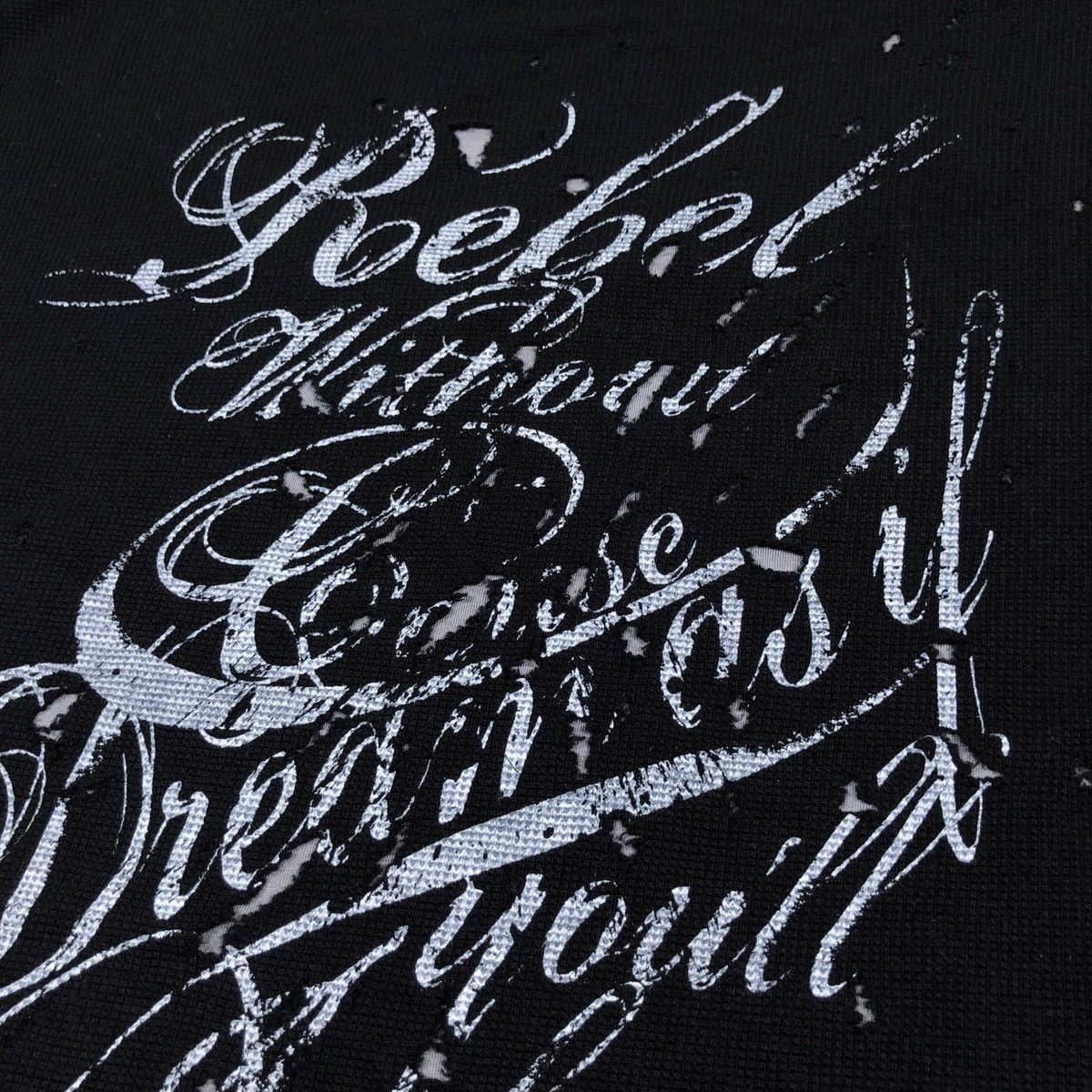 5351 POUR LES HOMMES 5351 Pour Les Hommes Distressed Rebel Tee Size US M / EU 48-50 / 2 - 6 Thumbnail