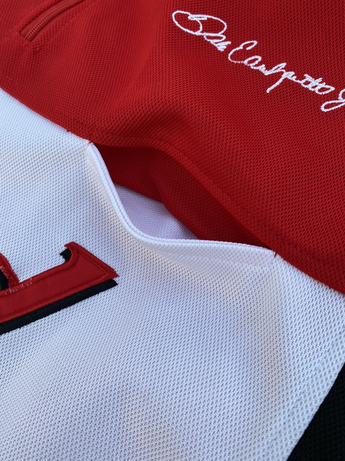 Chase Authentics × NASCAR × Vintage Vintage NASCAR Chase Zip shirt Red Budweiser 8 jersey Size US M / EU 48-50 / 2 - 8 Thumbnail