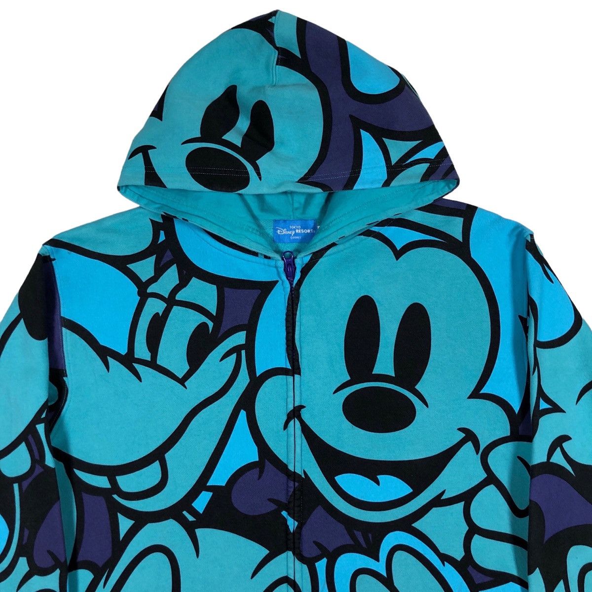 Disney Disney Tokyo All Over Print Zip Up Hoodie Size US L / EU 52-54 / 3 - 2 Thumbnail