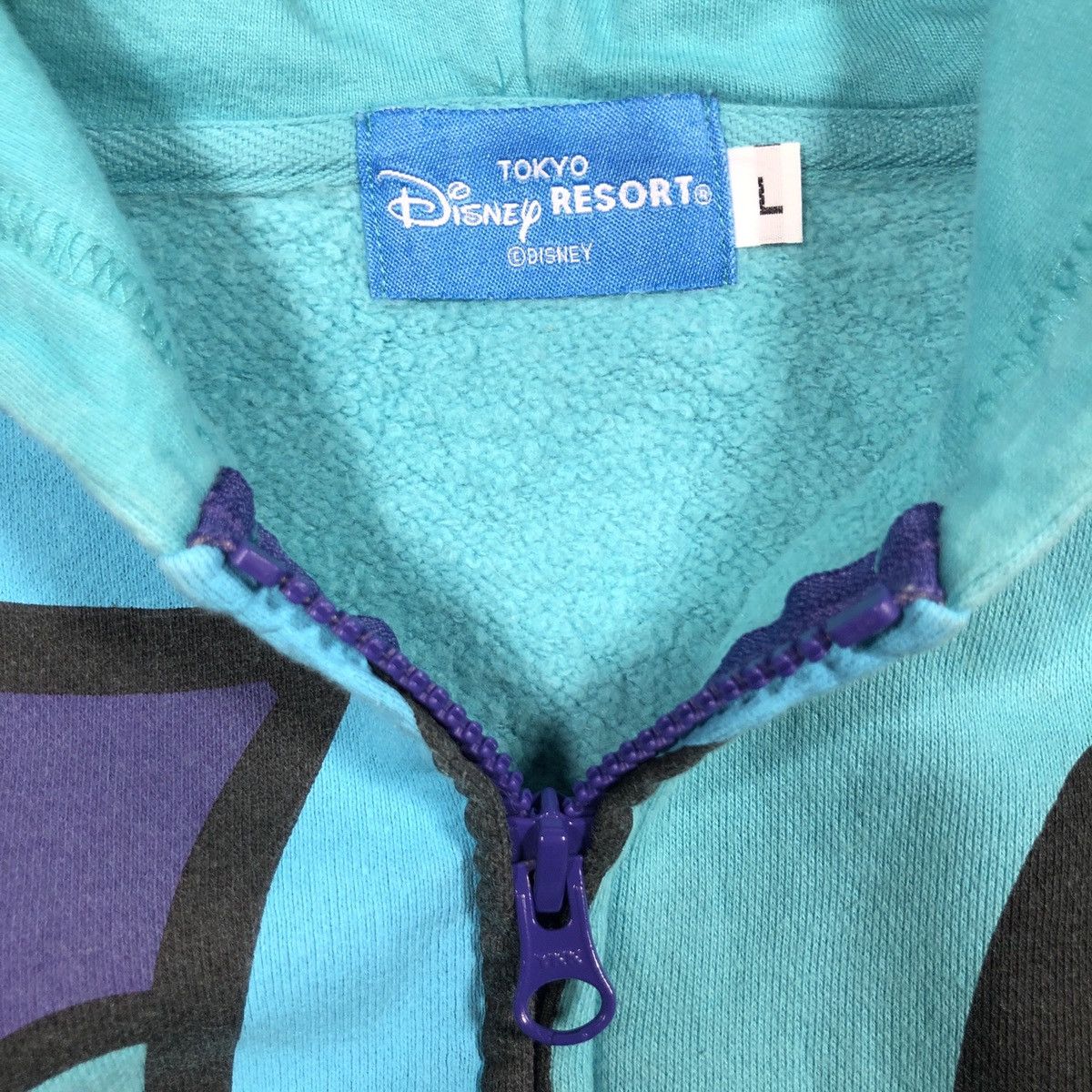 Disney Disney Tokyo All Over Print Zip Up Hoodie Size US L / EU 52-54 / 3 - 9 Thumbnail