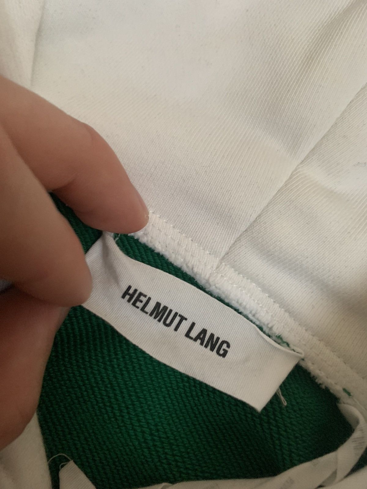 Helmut Lang Taxi hoodie green Size US XL / EU 56 / 4 - 4 Thumbnail