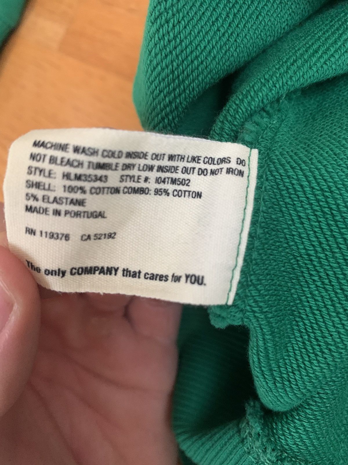 Helmut Lang Taxi hoodie green Size US XL / EU 56 / 4 - 6 Thumbnail