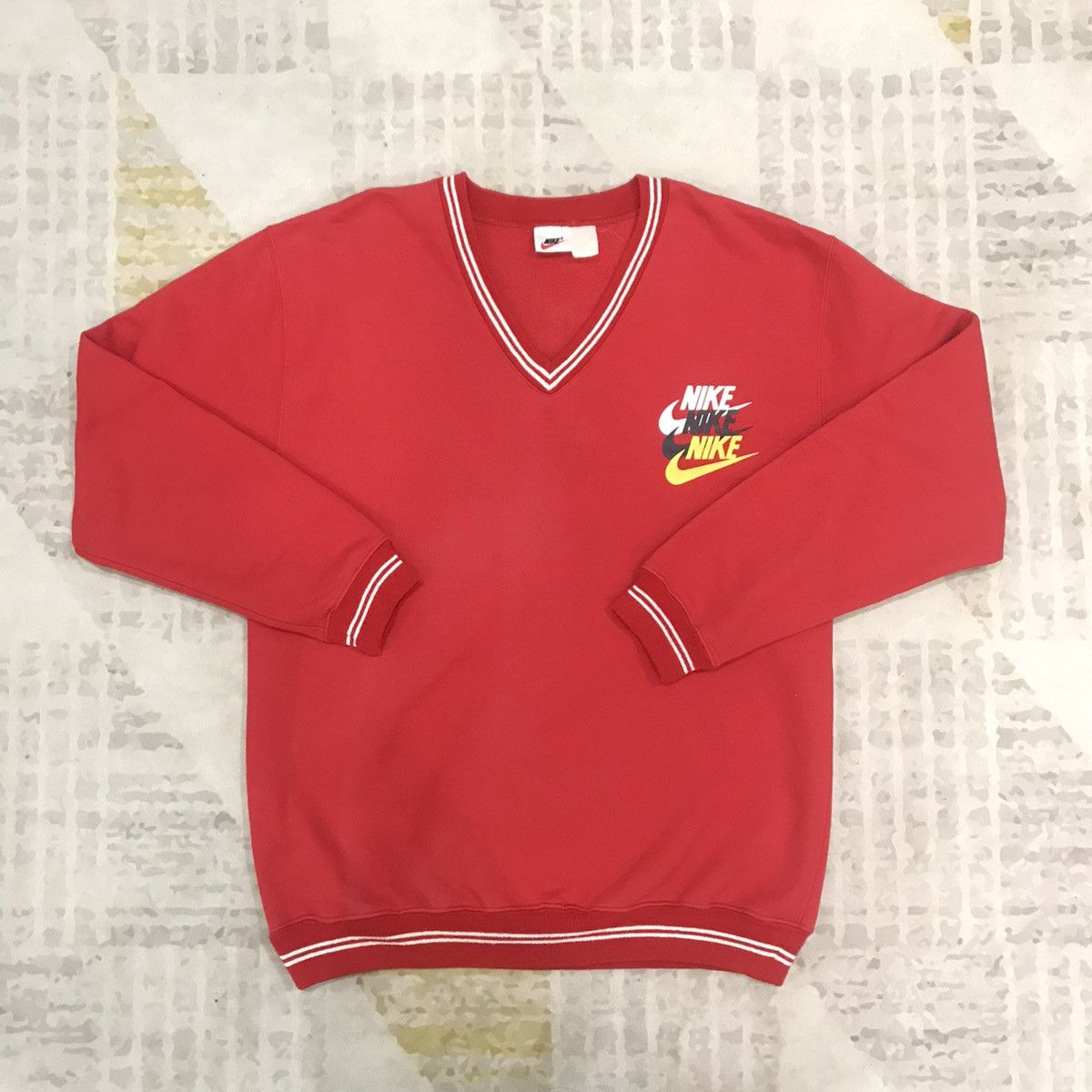 Nike v neck jumper hotsell
