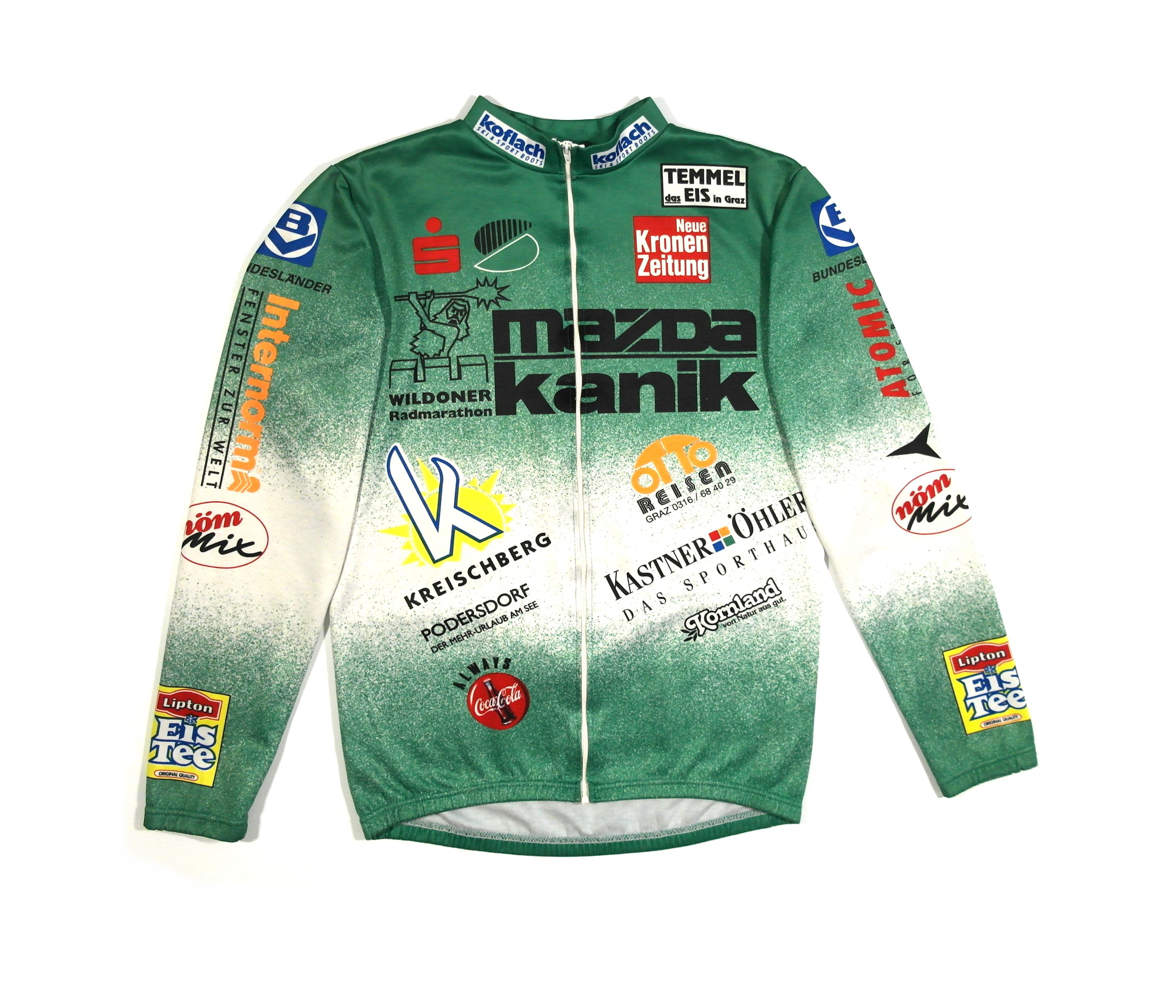 Bicycle Mazda Kanik Jersey Koflach Full Zip Long Sleeve Cycling Size US M / EU 48-50 / 2 - 1 Thumbnail