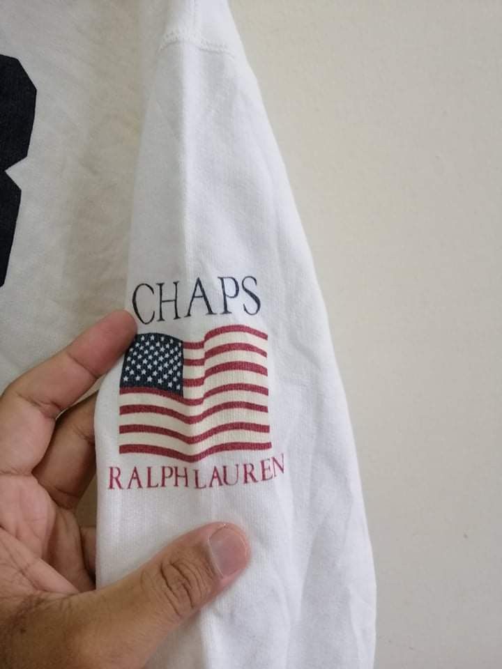 Chaps Ralph Lauren Vintage Chap Ralph Lauren big logo sweatshirts CRL-78 Size US L / EU 52-54 / 3 - 6 Thumbnail