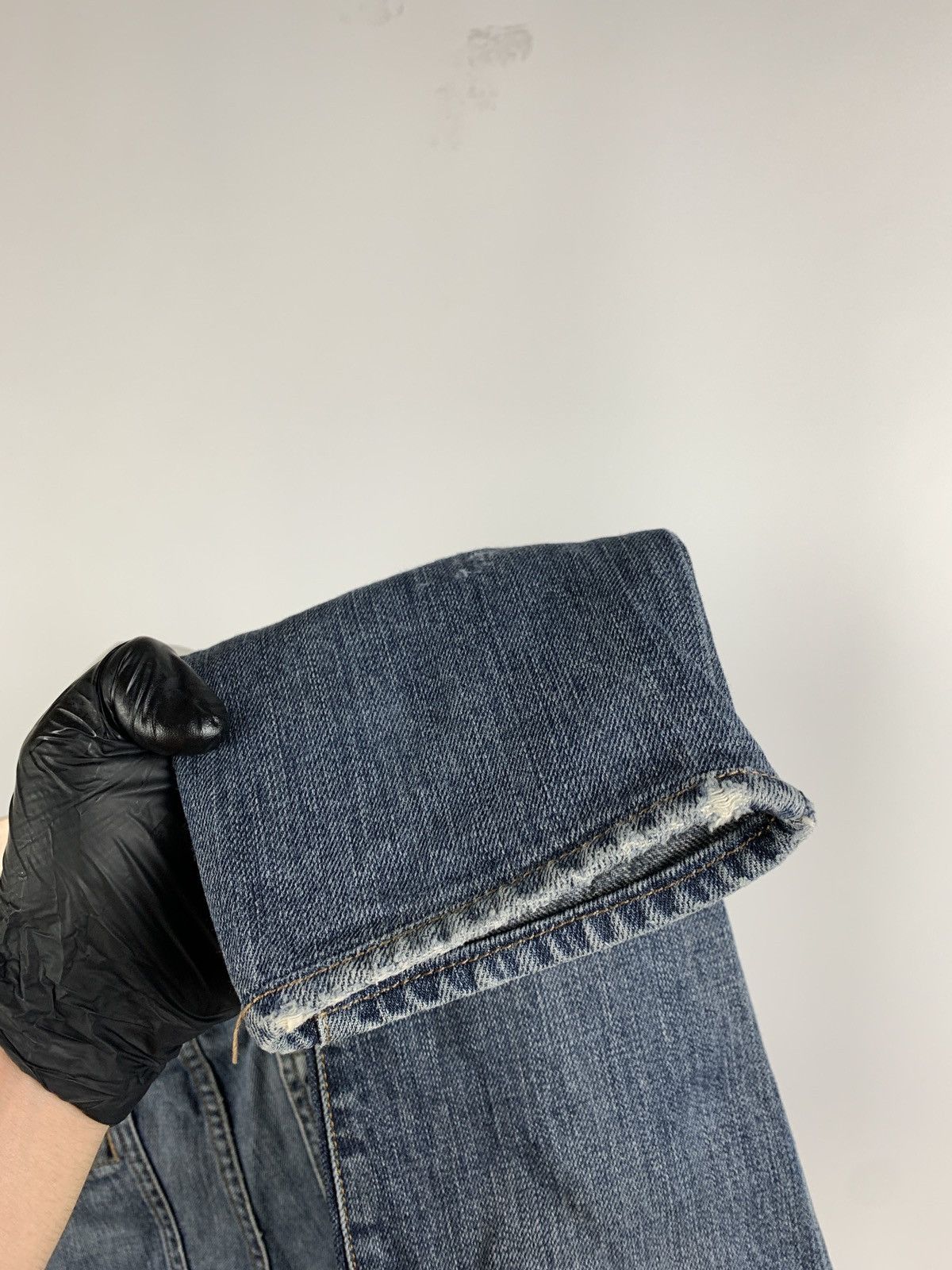 Balmain Paris Biker Blue Denim Skinny Jeans Pants