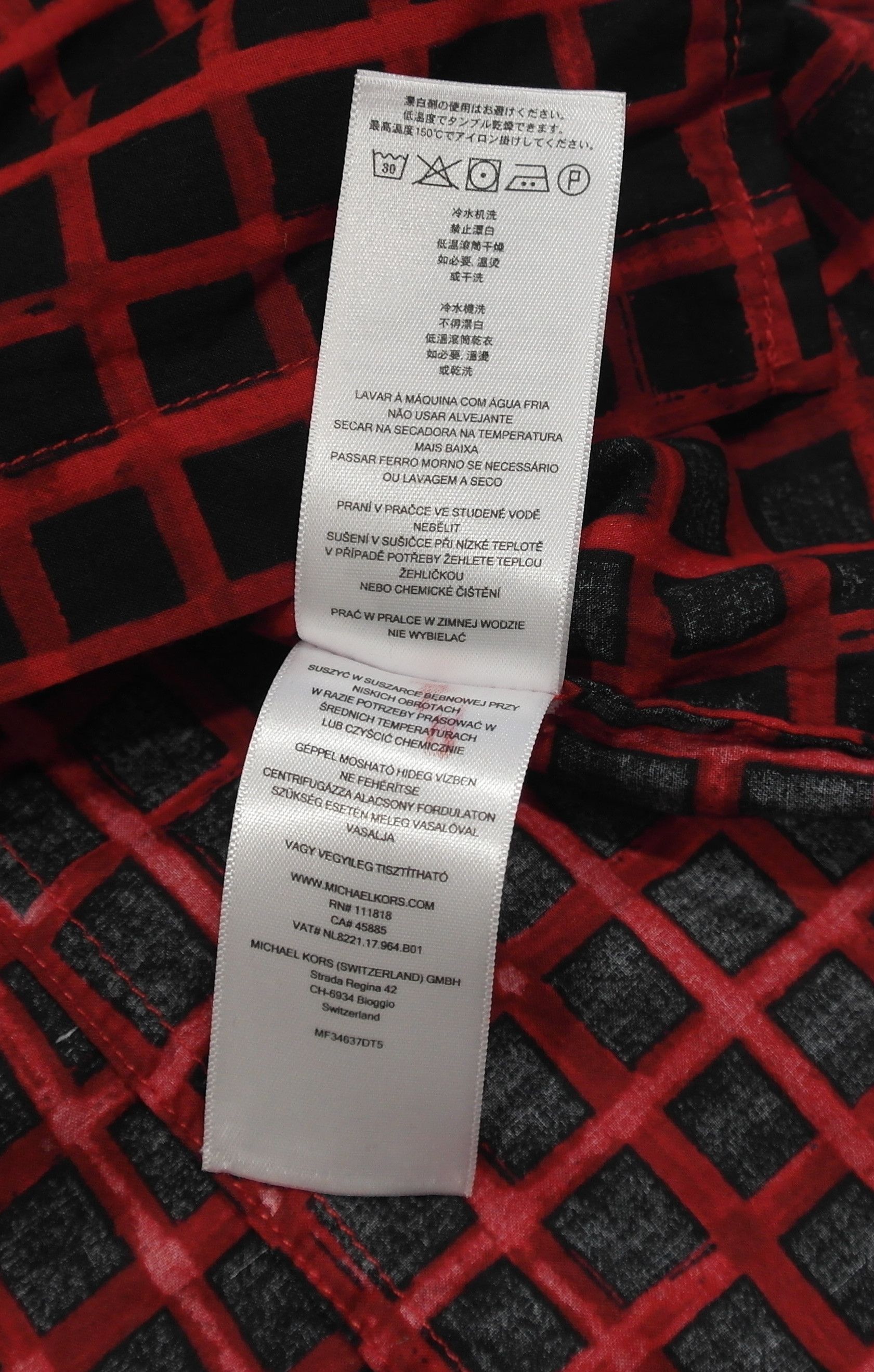 Michael Kors Michael Kors Plaid Shirt Womens Sz XS Size XS / US 0-2 / IT 36-38 - 9 Thumbnail