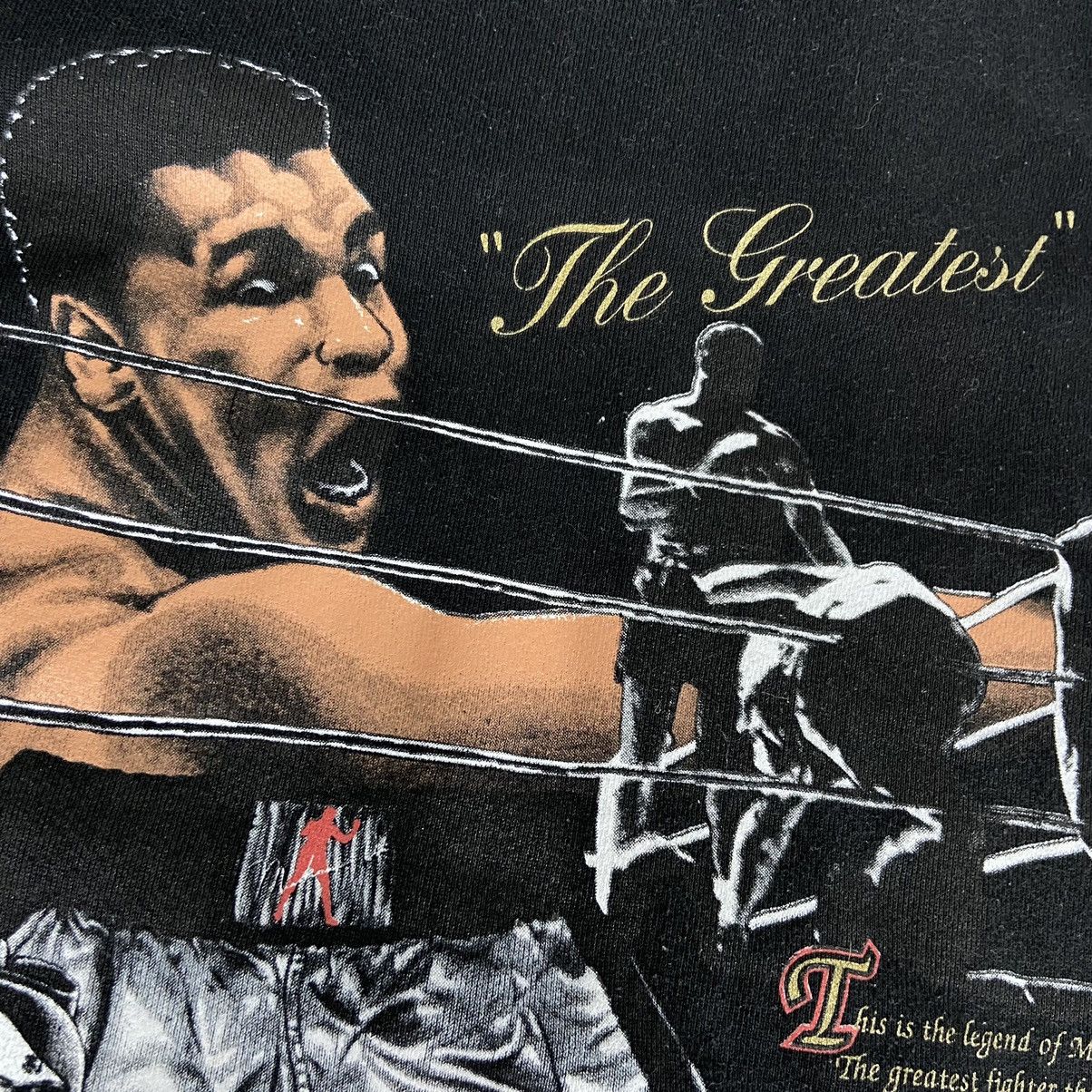 Vintage 1980s MUHHAMAD ALI LEGEND - ARCHIVE RARE SWEATSHIRT - № 1027 Size US L / EU 52-54 / 3 - 7 Thumbnail