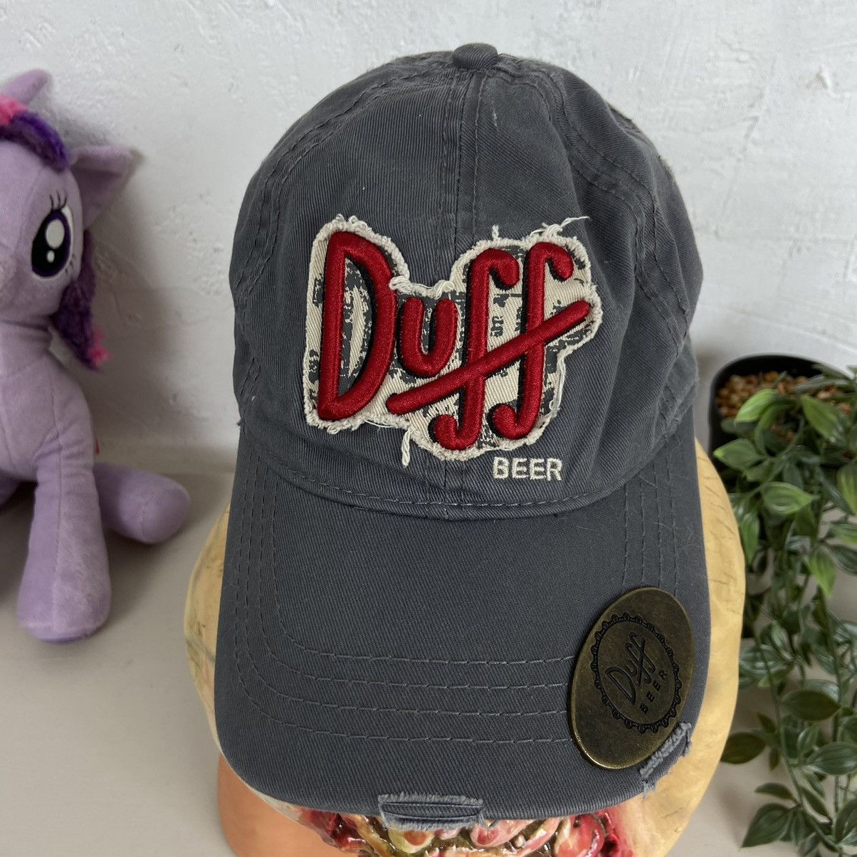 The Simpsons BEER OPENER VISOR ARCHIVE DUFF RARE CAP 1990s - № 4019 Size ONE SIZE - 2 Thumbnail