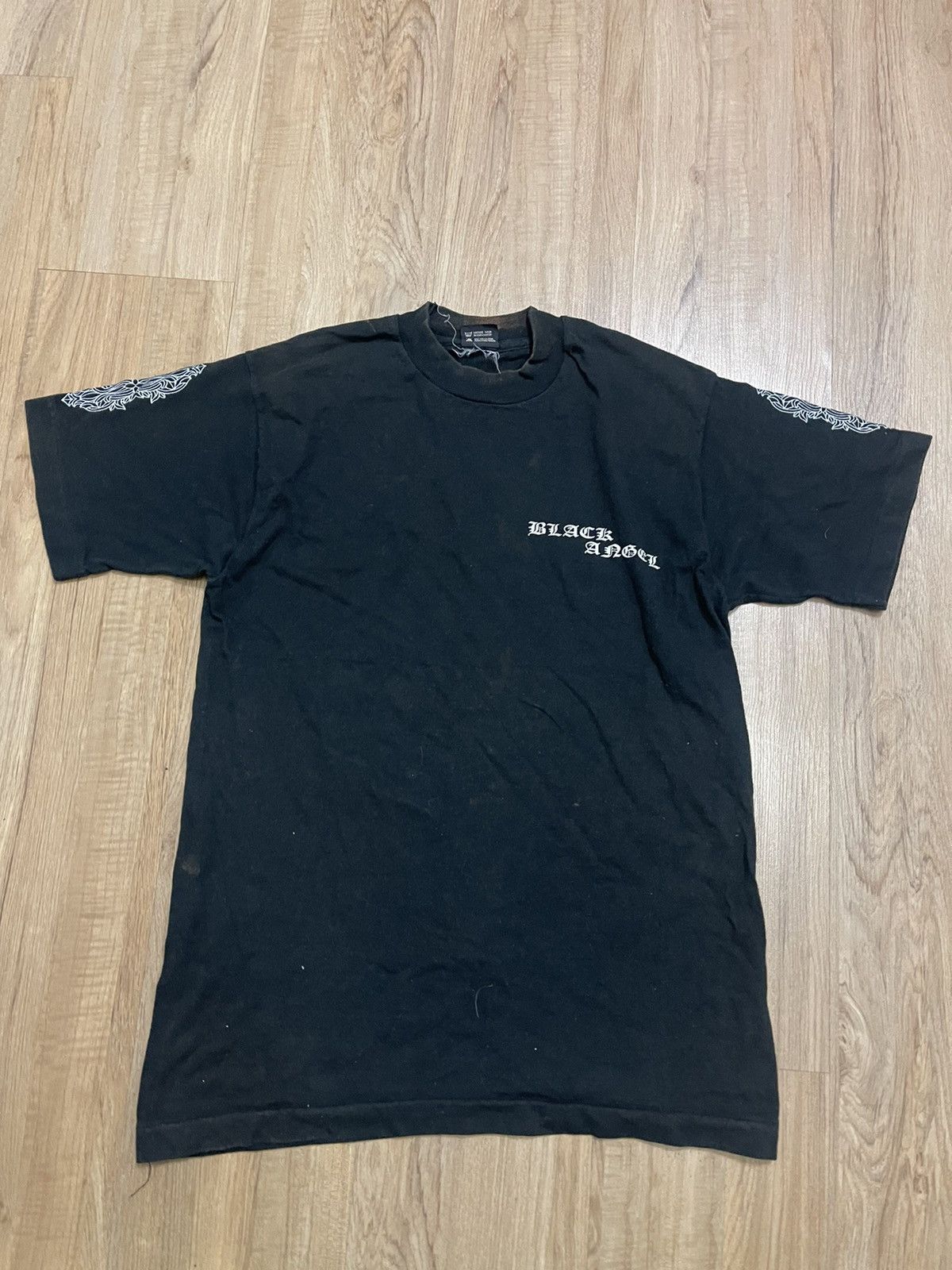 Black Angel Chrome Hearts inspired tahirt