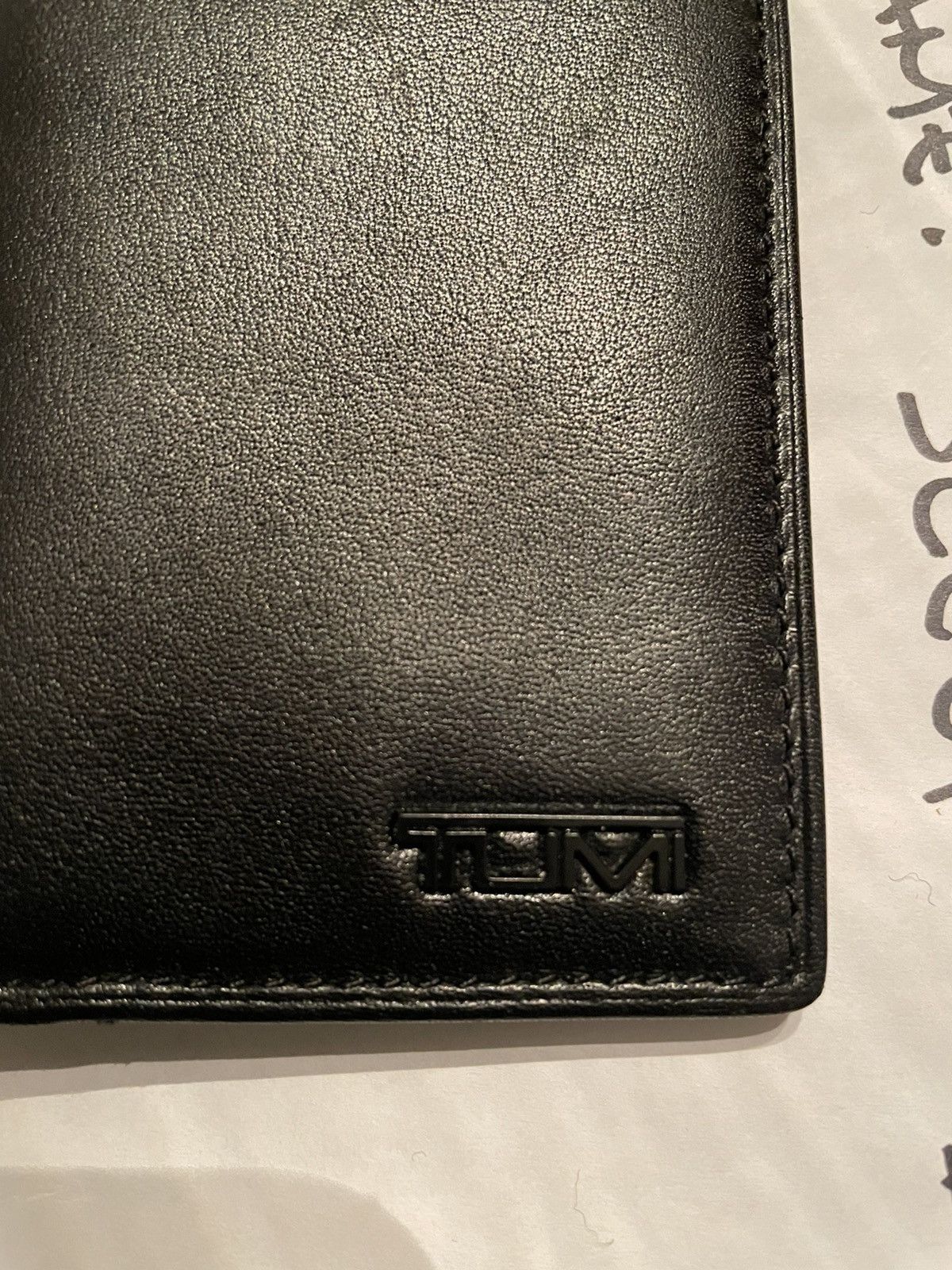 Tumi Tumi Black Leather Bifold Wallet/Business card Holder Size ONE SIZE - 4 Thumbnail