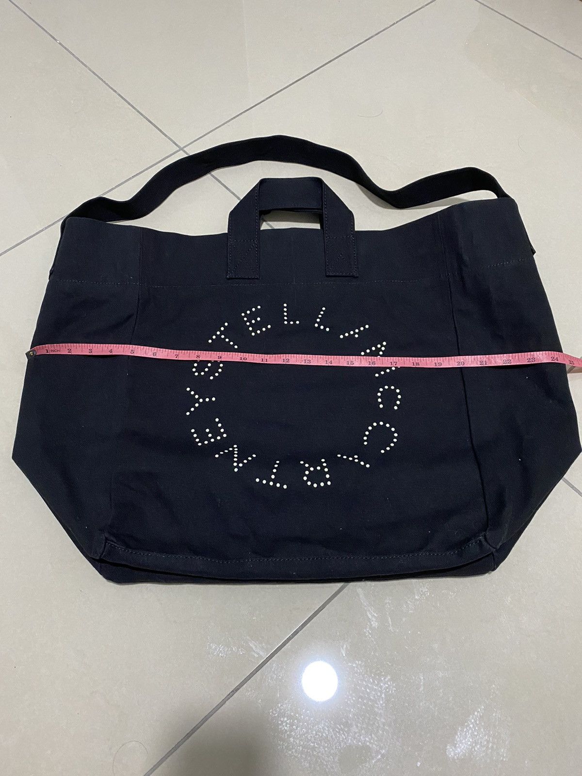 Stella McCartney Stella Mc cartney 2way Black circle Logo Beachs bag Size ONE SIZE - 10 Thumbnail