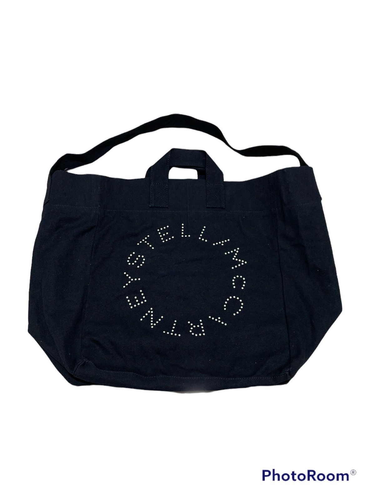 Stella McCartney Stella Mc cartney 2way Black circle Logo Beachs bag Size ONE SIZE - 4 Thumbnail