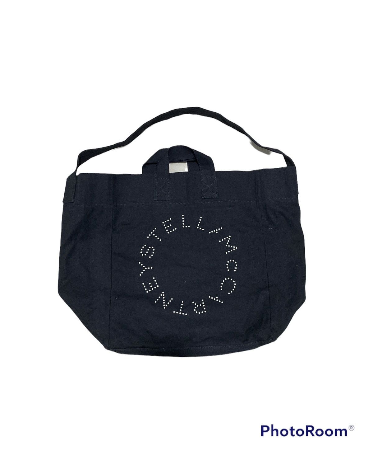 Stella McCartney Stella Mc cartney 2way Black circle Logo Beachs bag Size ONE SIZE - 2 Thumbnail