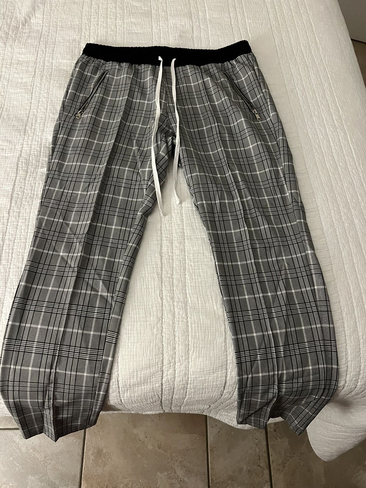 Christos platinum trousers
