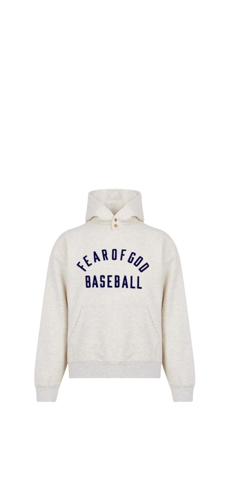 Fear Of God Baseball Hoodie Sweatshirts Hoodies