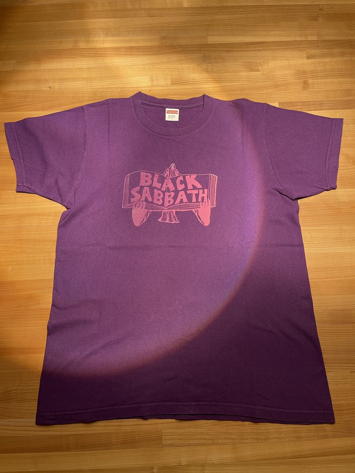 Supreme black sabbath tee clearance