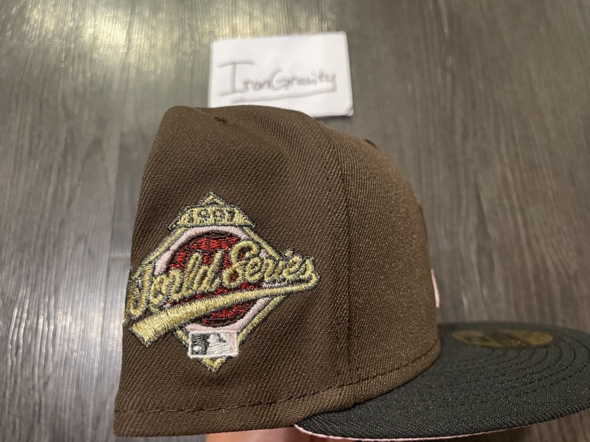 MLB × New Era 7 1/2 New Era Sneakertown Florida Marlins 1997 Mocha Pink UV Size ONE SIZE - 3 Thumbnail