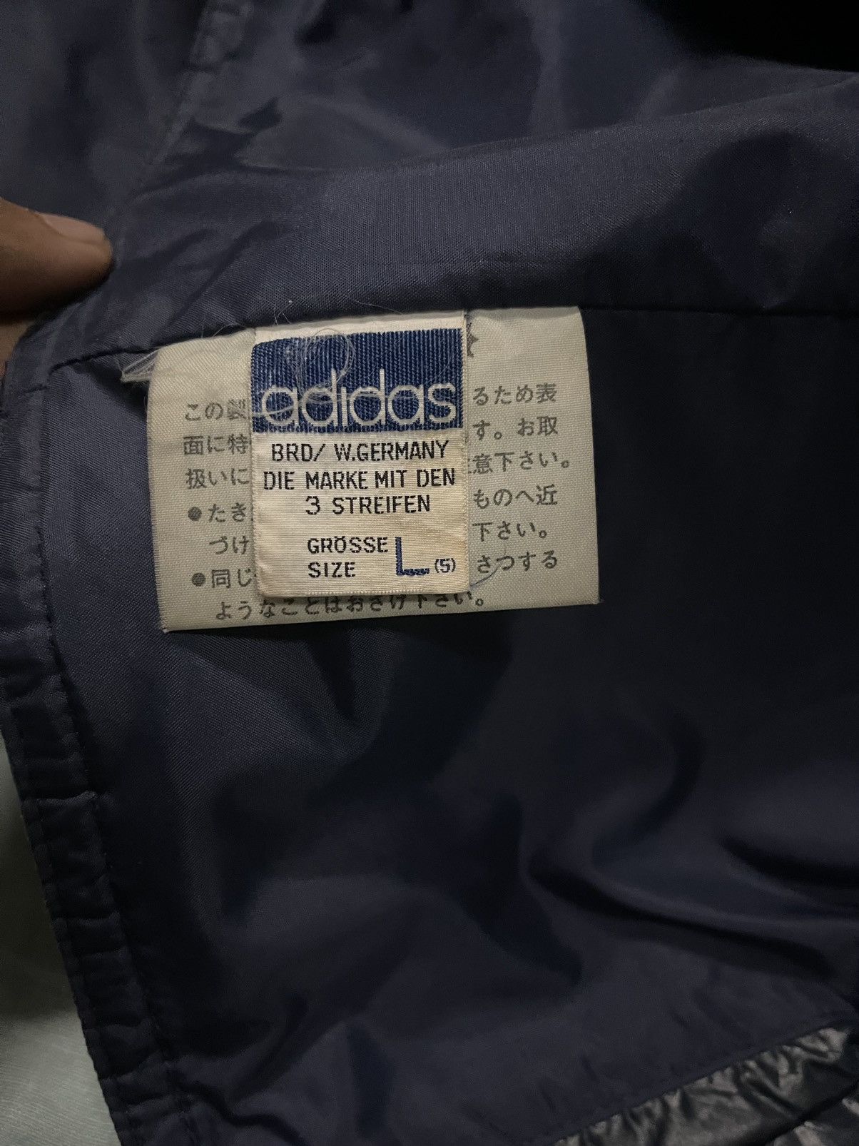 Adidas Rare! Vintage Adidas Jacket Descente BRD/W.GERMANY Size US L / EU 52-54 / 3 - 10 Thumbnail