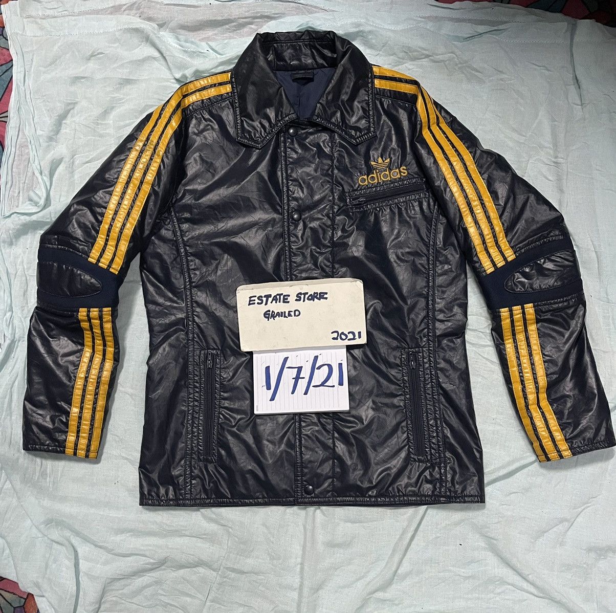 Adidas Rare! Vintage Adidas Jacket Descente BRD/W.GERMANY Size US L / EU 52-54 / 3 - 20 Thumbnail