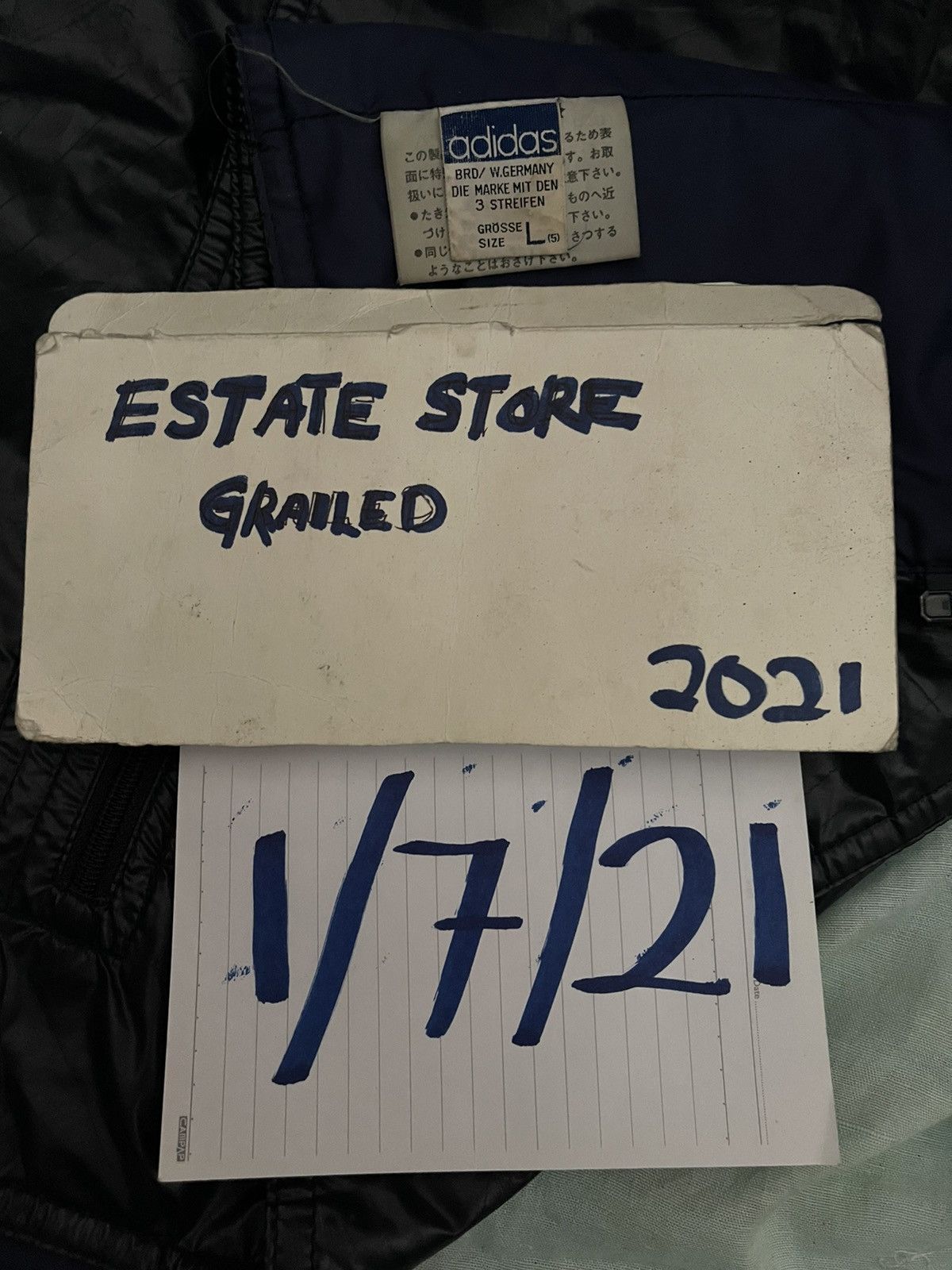 Adidas Rare! Vintage Adidas Jacket Descente BRD/W.GERMANY Size US L / EU 52-54 / 3 - 21 Thumbnail