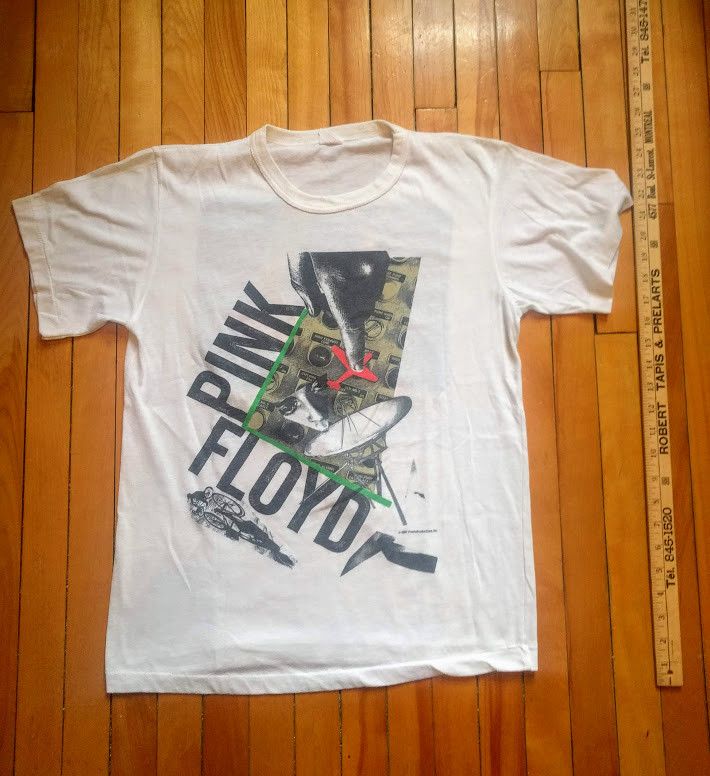 Band Tees × Vintage Original Vintage 1987 PINK FLOYD World Tour Concert T-Shirt Size US L / EU 52-54 / 3 - 2 Thumbnail