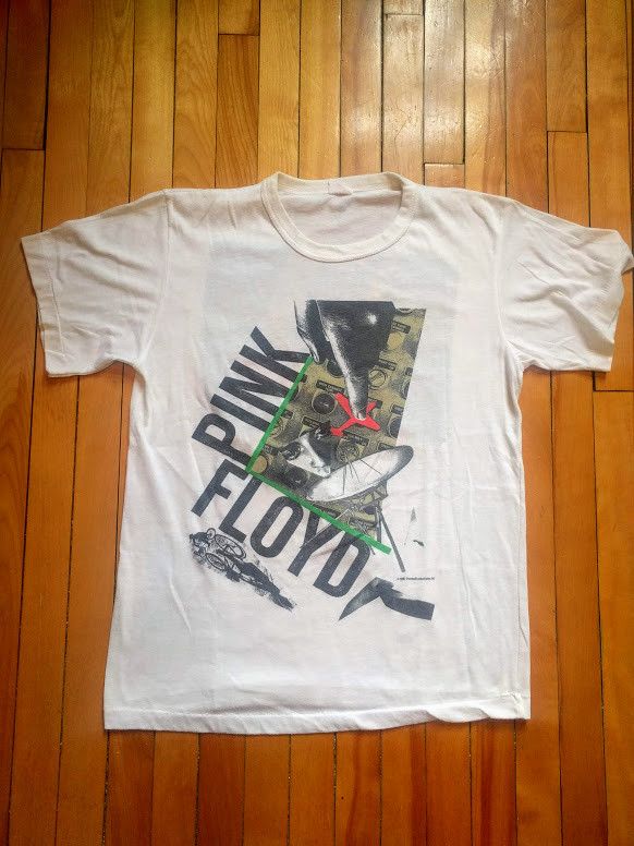 Band Tees × Vintage Original Vintage 1987 PINK FLOYD World Tour Concert T-Shirt Size US L / EU 52-54 / 3 - 1 Thumbnail