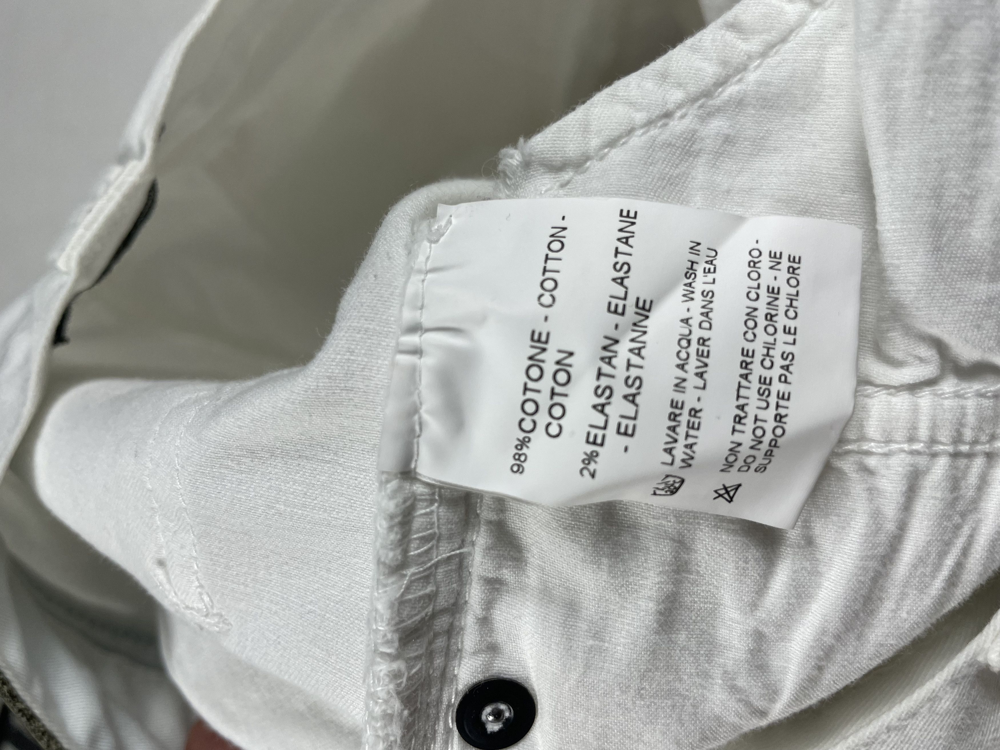 Versace × Versace Jeans Couture × Vintage Versace White Vintage Casual Pants Size US 32 / EU 48 - 6 Thumbnail