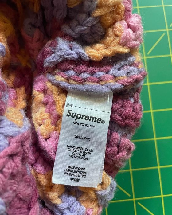 Supreme Supreme crochet beanie Grailed