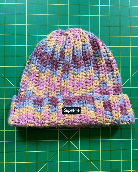 Supreme Supreme crochet beanie Grailed