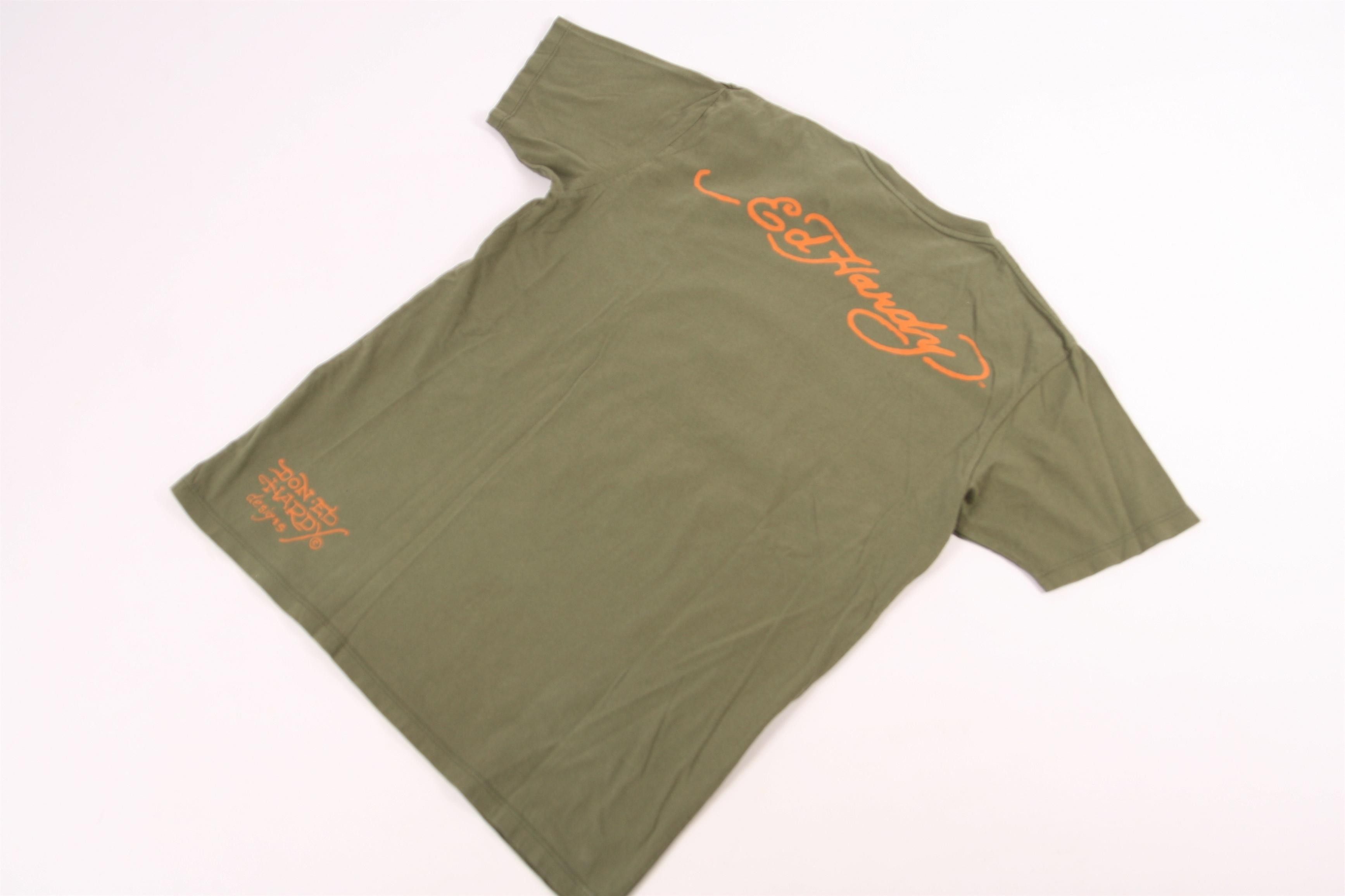 Christian Audigier Y2K🔥 Ed Hardy Christian Audigier Tiger Tattoo T-shirt Size US M / EU 48-50 / 2 - 6 Thumbnail