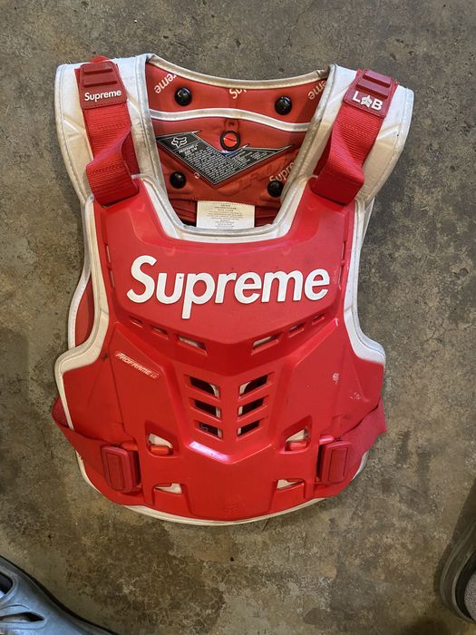 Supreme Fox Racing Proframe Roost Deflector Vest Red