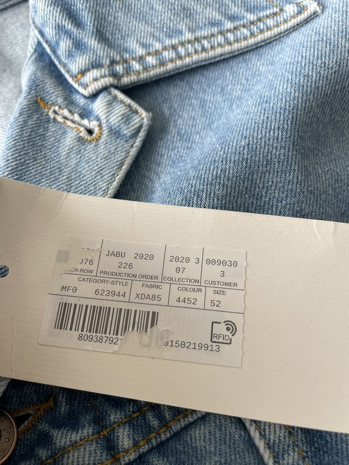Gucci Brand New Super Runway Distressed Gucci Denim Vest Jacket Size US XXL / EU 58 / 5 - 15 Thumbnail