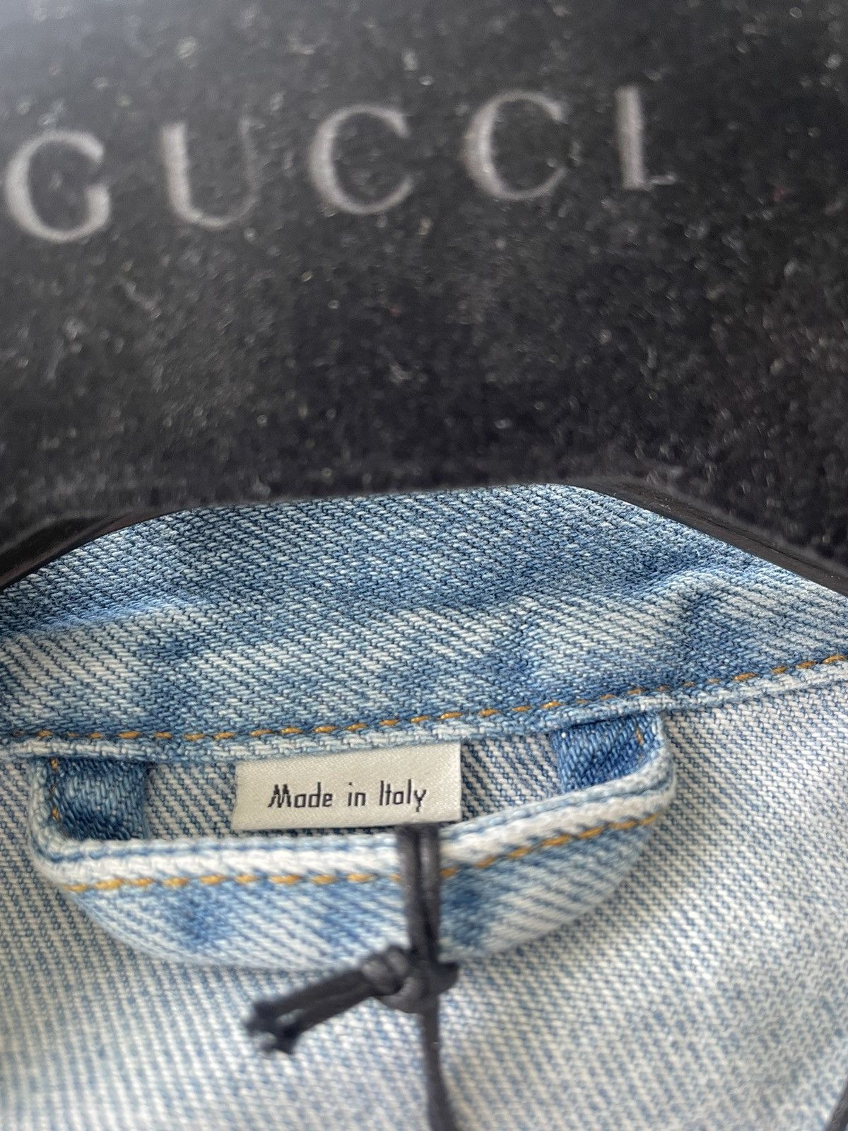 Gucci Brand New Super Runway Distressed Gucci Denim Vest Jacket Size US XXL / EU 58 / 5 - 19 Thumbnail