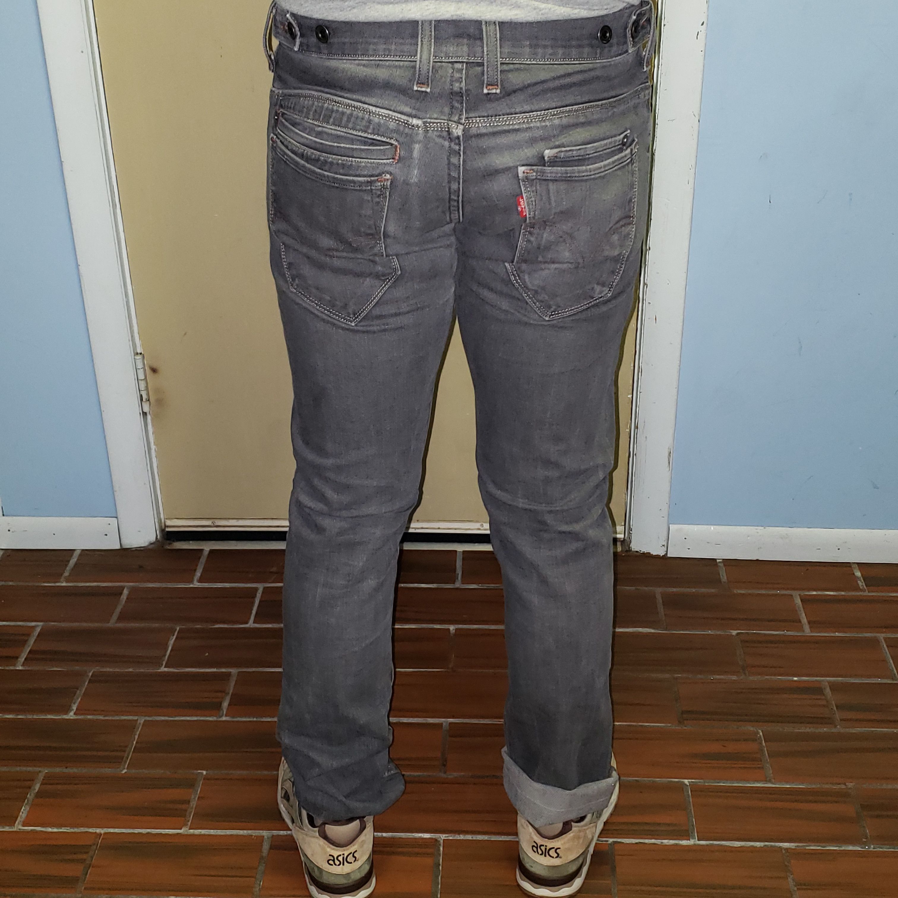 Vintage levi's 511 Grey pants Size US 30 / EU 46 - 8 Thumbnail