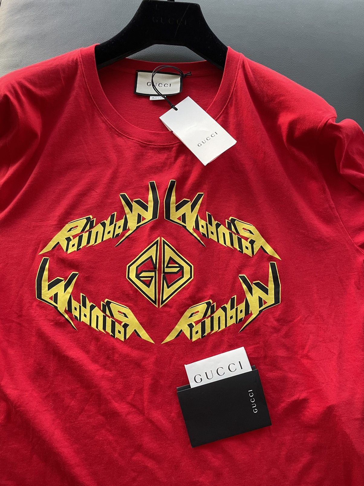Gucci Super Runway Limited Edition Gucci Logo Tee T-shirt Size US XXL / EU 58 / 5 - 8 Thumbnail