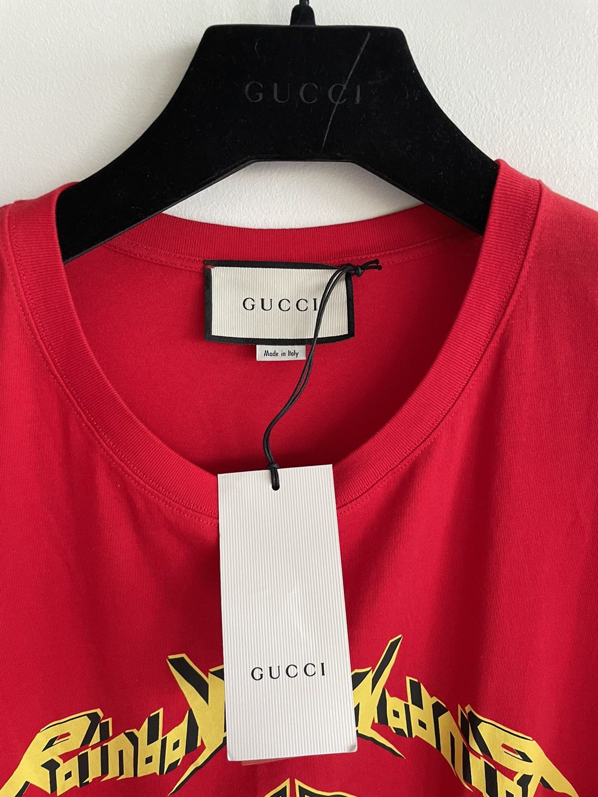 Gucci Super Runway Limited Edition Gucci Logo Tee T-shirt Size US XXL / EU 58 / 5 - 3 Thumbnail